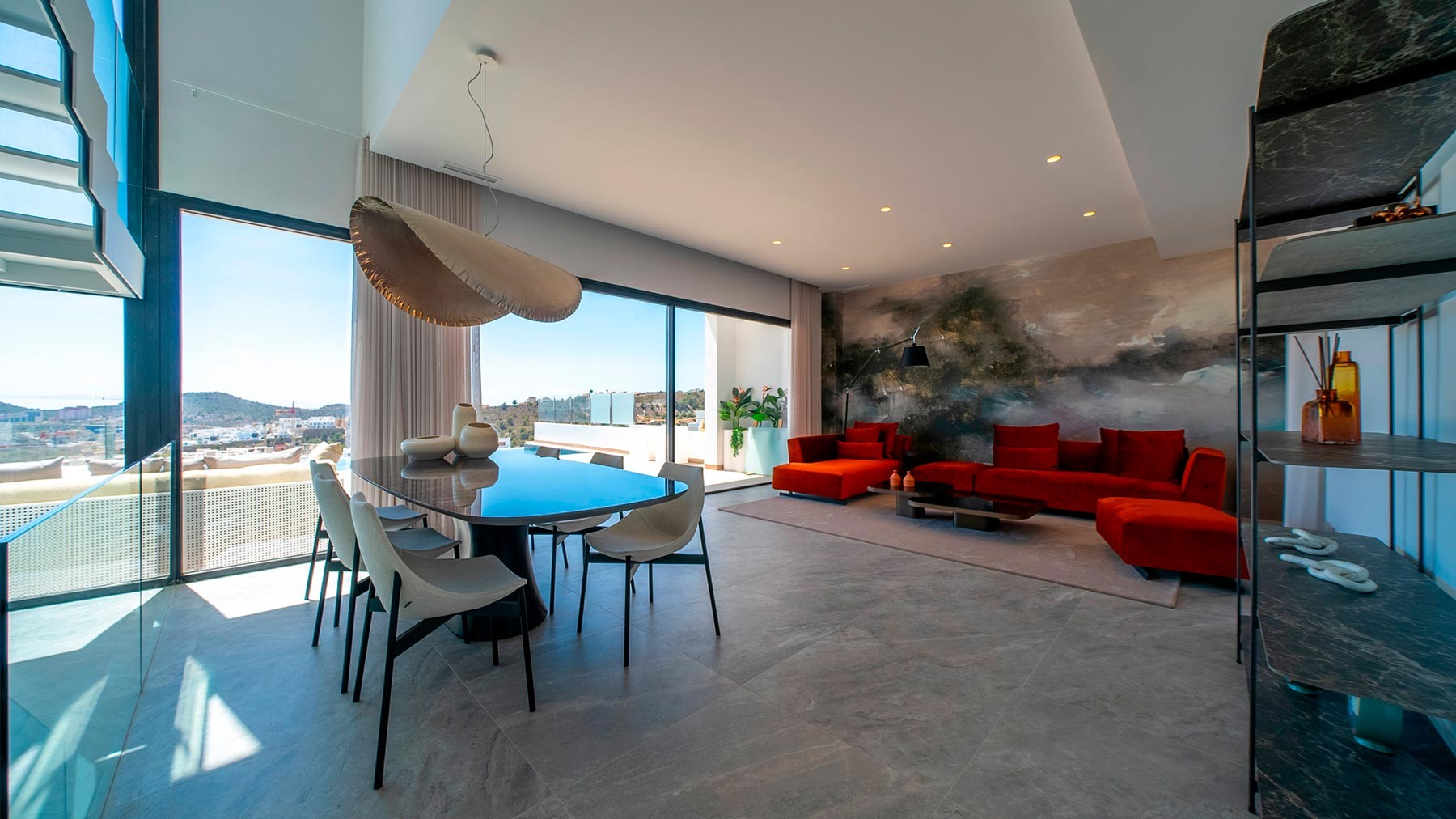 Villa i Finestrat, Alicante, Spanien 4 sovrum, 356 kvm. Nr. 96557