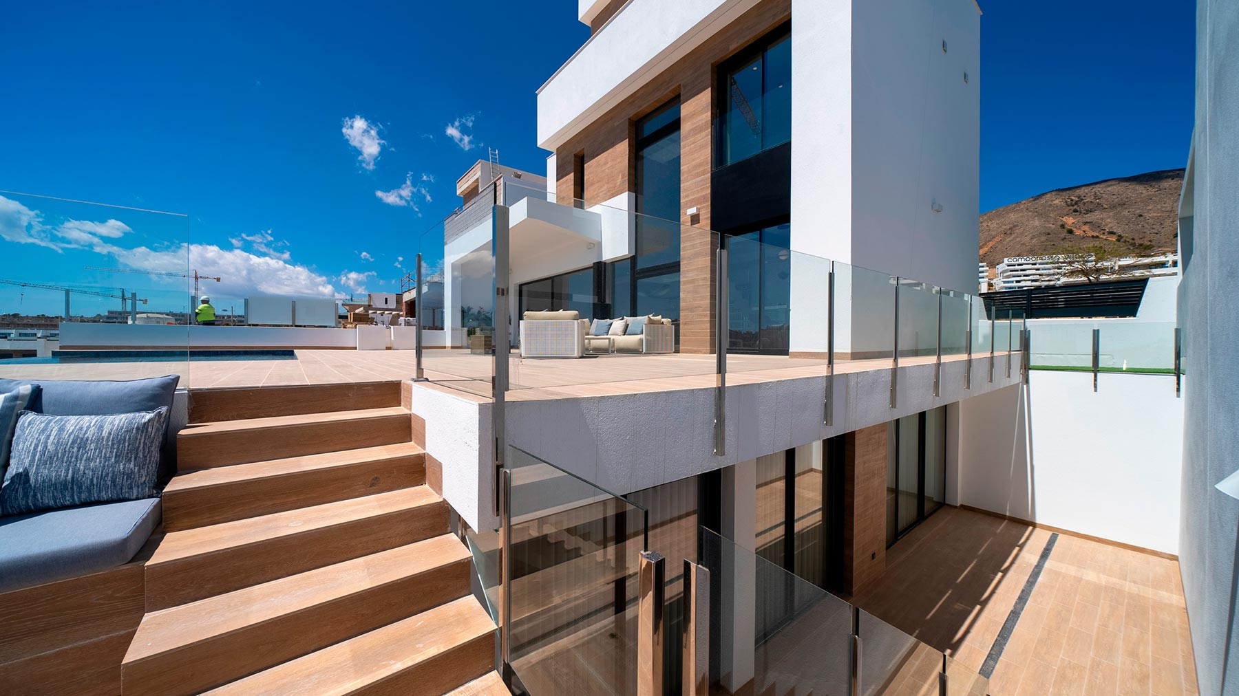 Villa i Finestrat, Alicante, Spanien 4 sovrum, 356 kvm. Nr. 96557