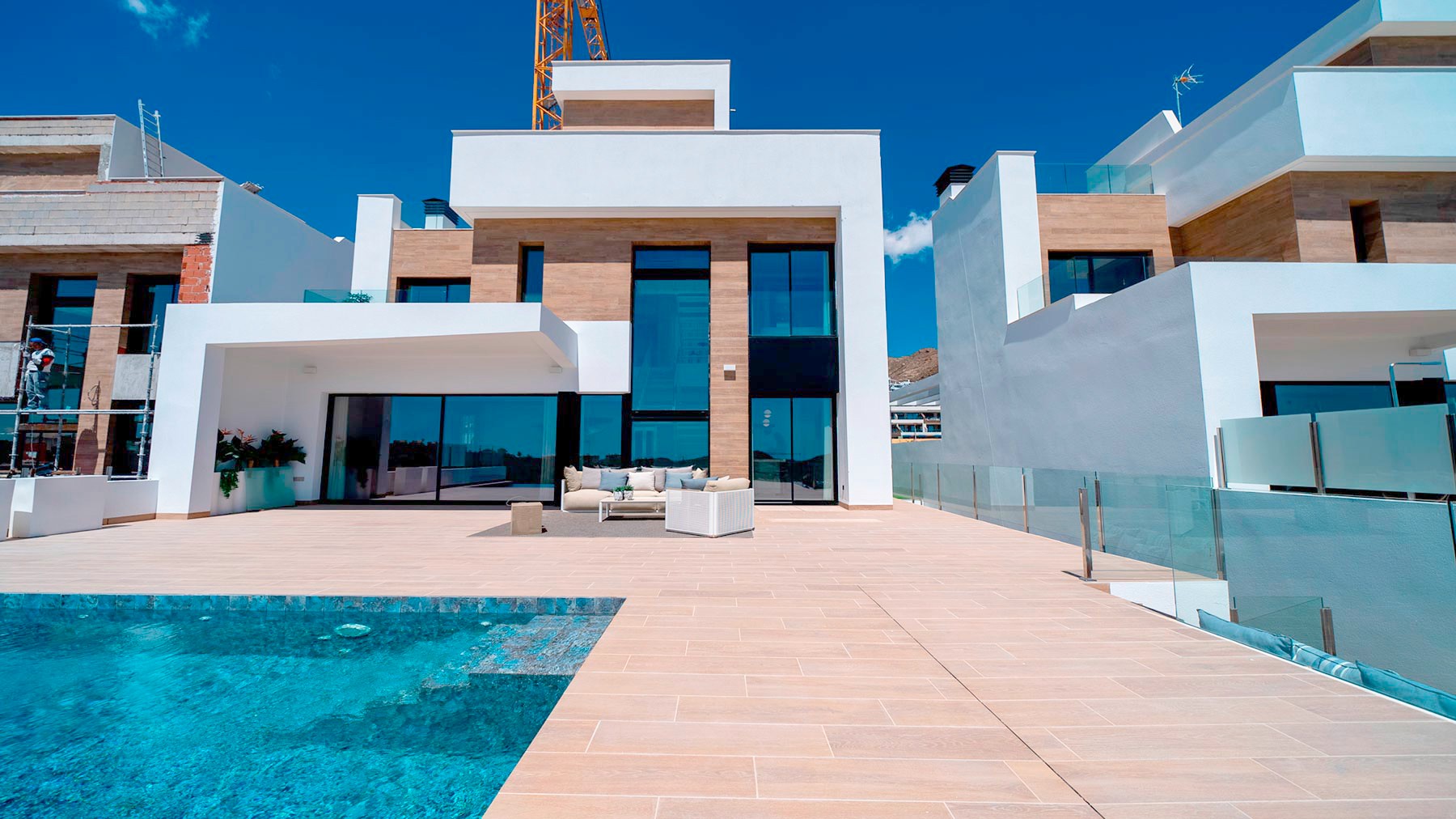 Villa i Finestrat, Alicante, Spanien 4 sovrum, 356 kvm. Nr. 96557