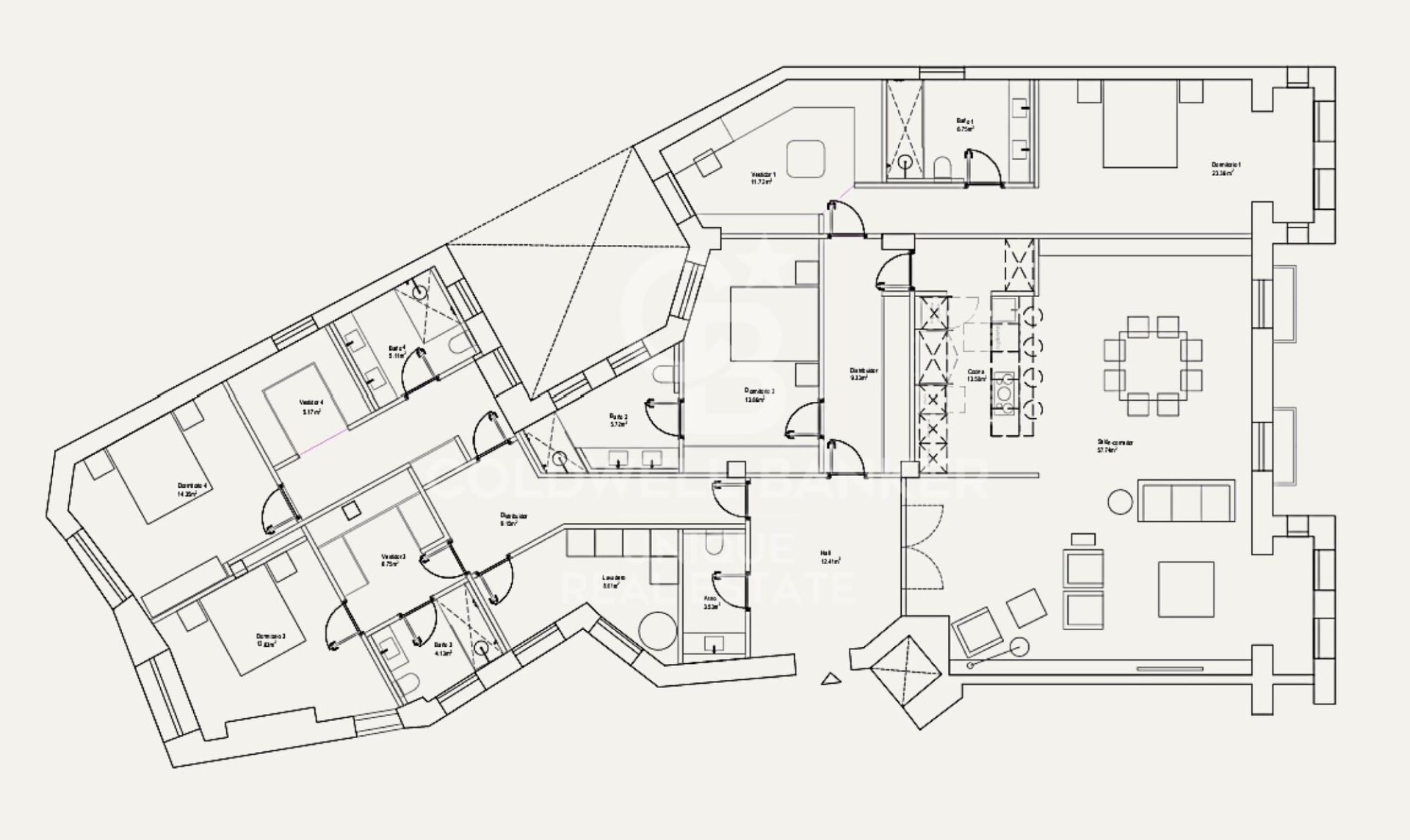Apartamento en Madrid, España 4 dormitorios, 346 m2 No. 157670