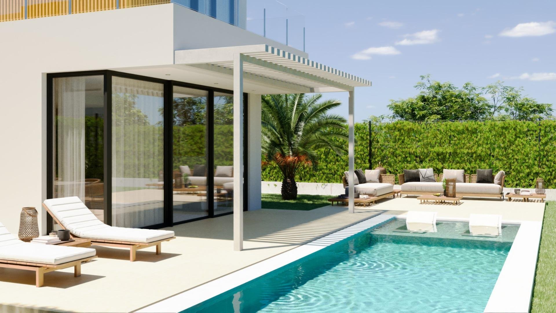 Villa a Benidorm, Alicante, Spagna 3 camere da letto, 270 mq. N° 143469