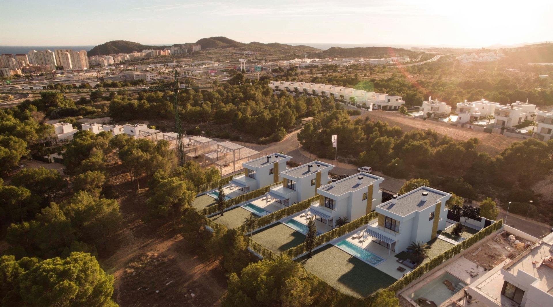 Villa a Benidorm, Alicante, Spagna 3 camere da letto, 270 mq. N° 143469