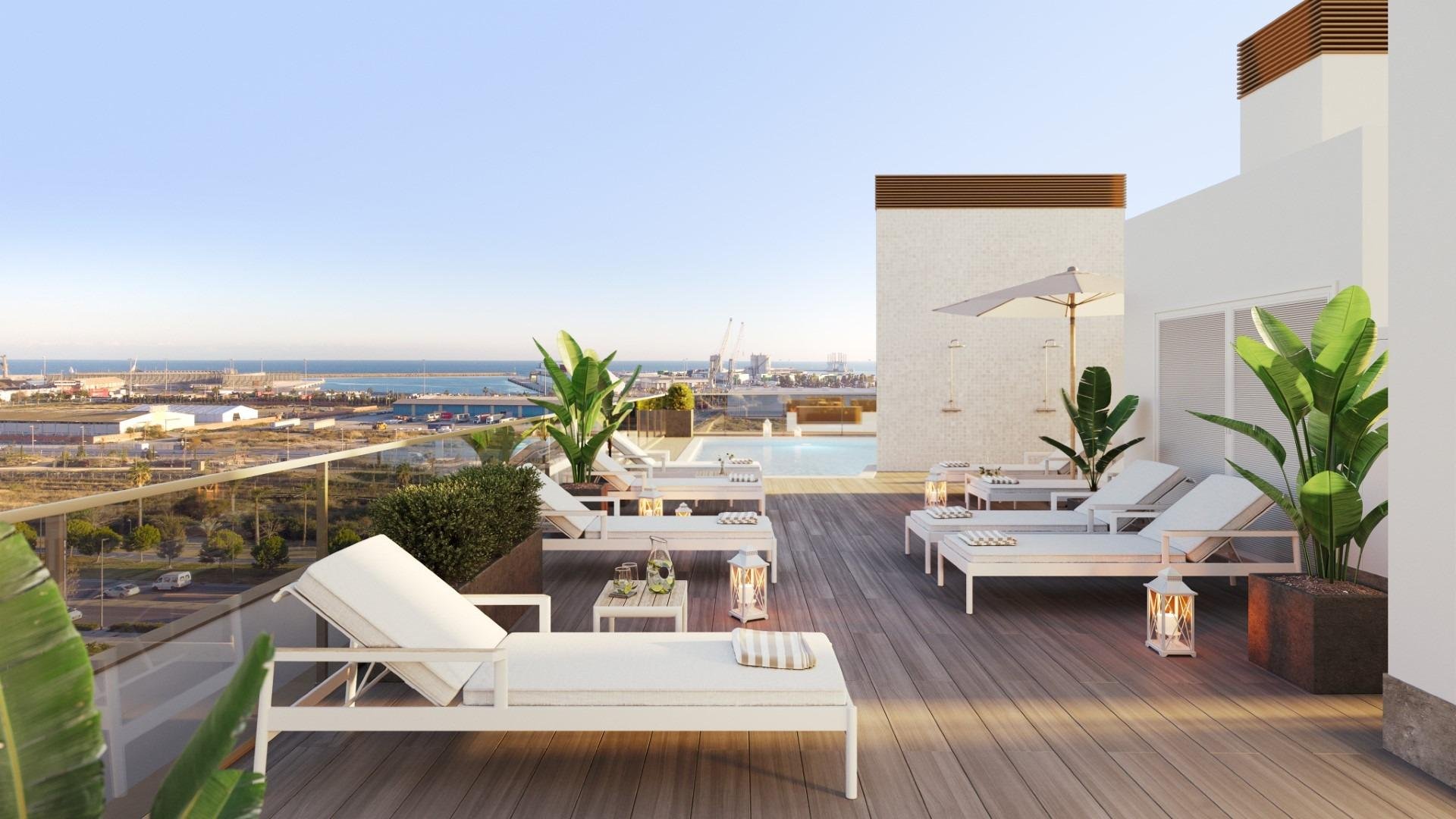 Apartamento en Alicante, España 1 dormitorio, 71 m2 No. 165275