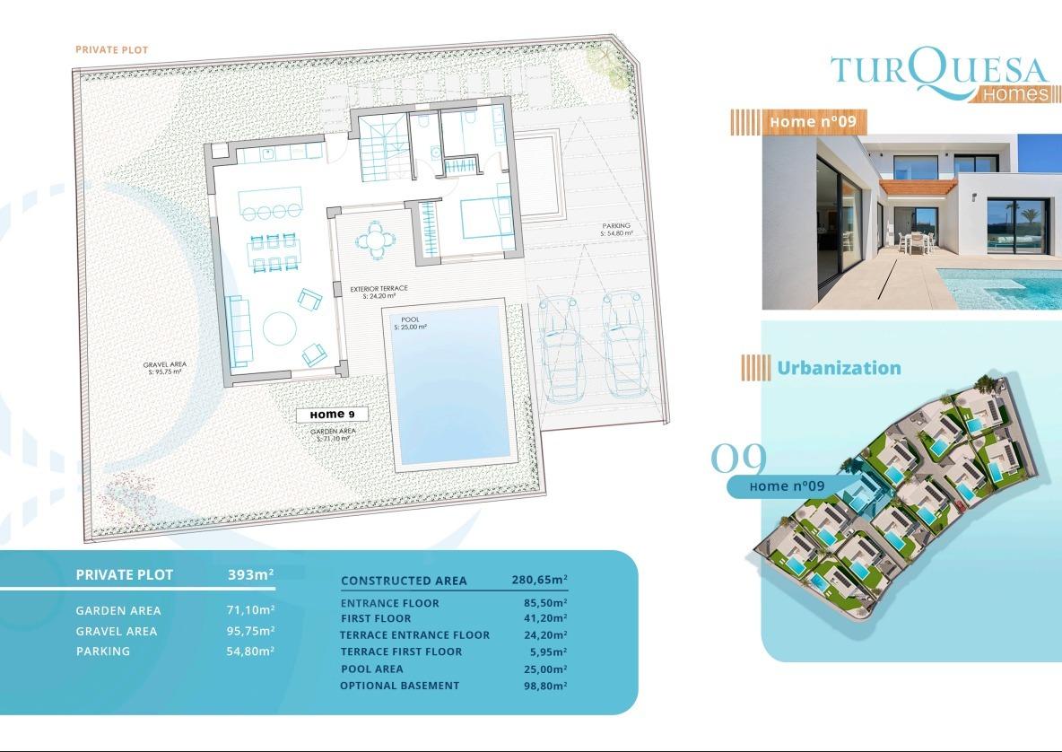 Villa en L'Alfàs del Pi, Alicante, España 3 dormitorios, 227 m2 No. 165277
