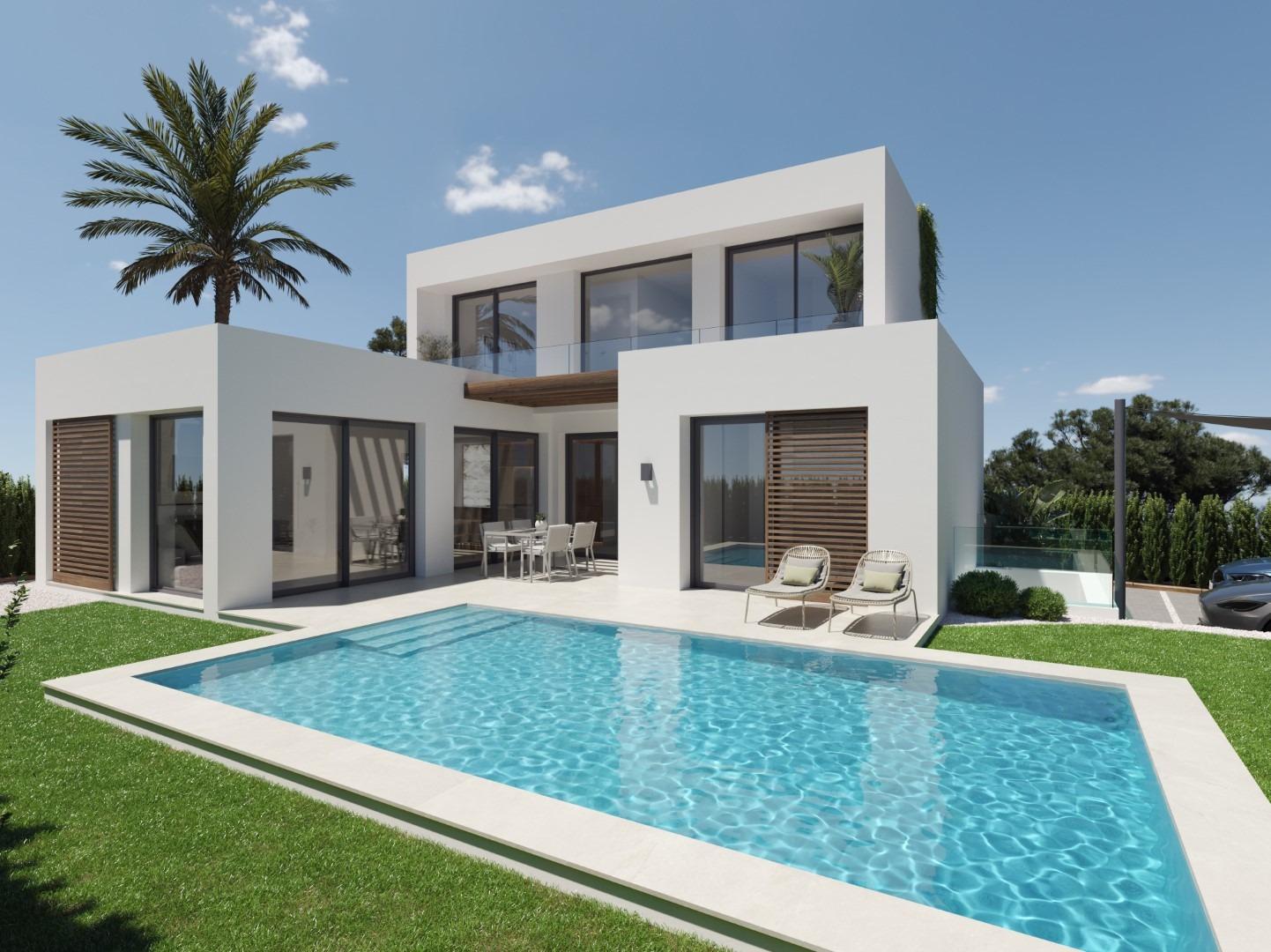 Villa en L'Alfàs del Pi, Alicante, España 3 dormitorios, 227 m2 No. 165277