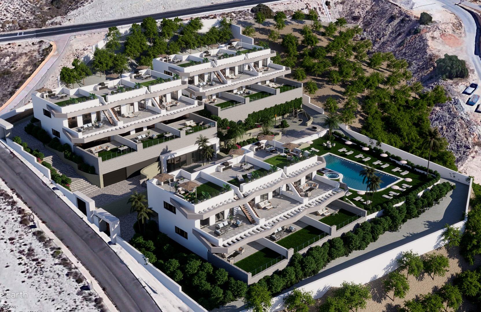 Apartment in Finestrat, Alicante, Spain 2 bedrooms, 190 sq.m. No. 165272