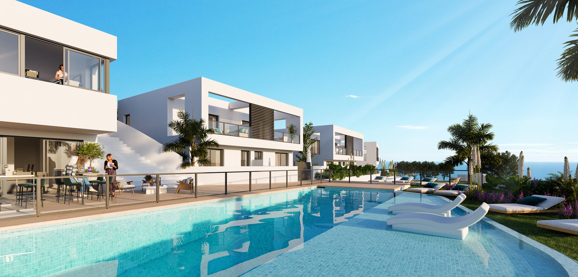 Duplex in Mijas, Malaga, Spanien 3 Schlafzimmer, 134 m2 Nr. 180222