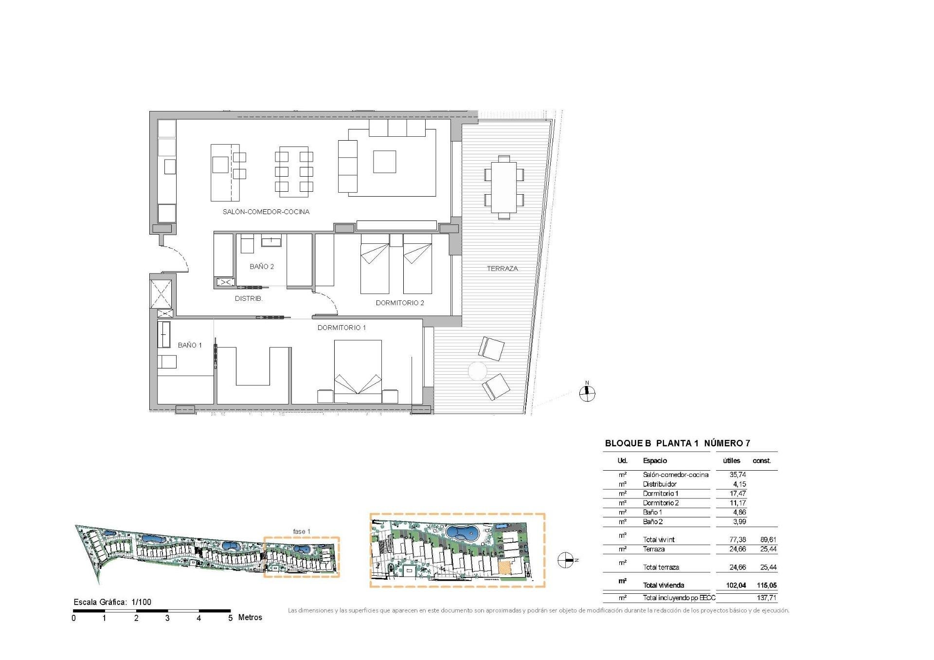 Dzīvoklis La Nucia, Alicante, Spānijā 2 istabas, 89 m2 Nr. 180217