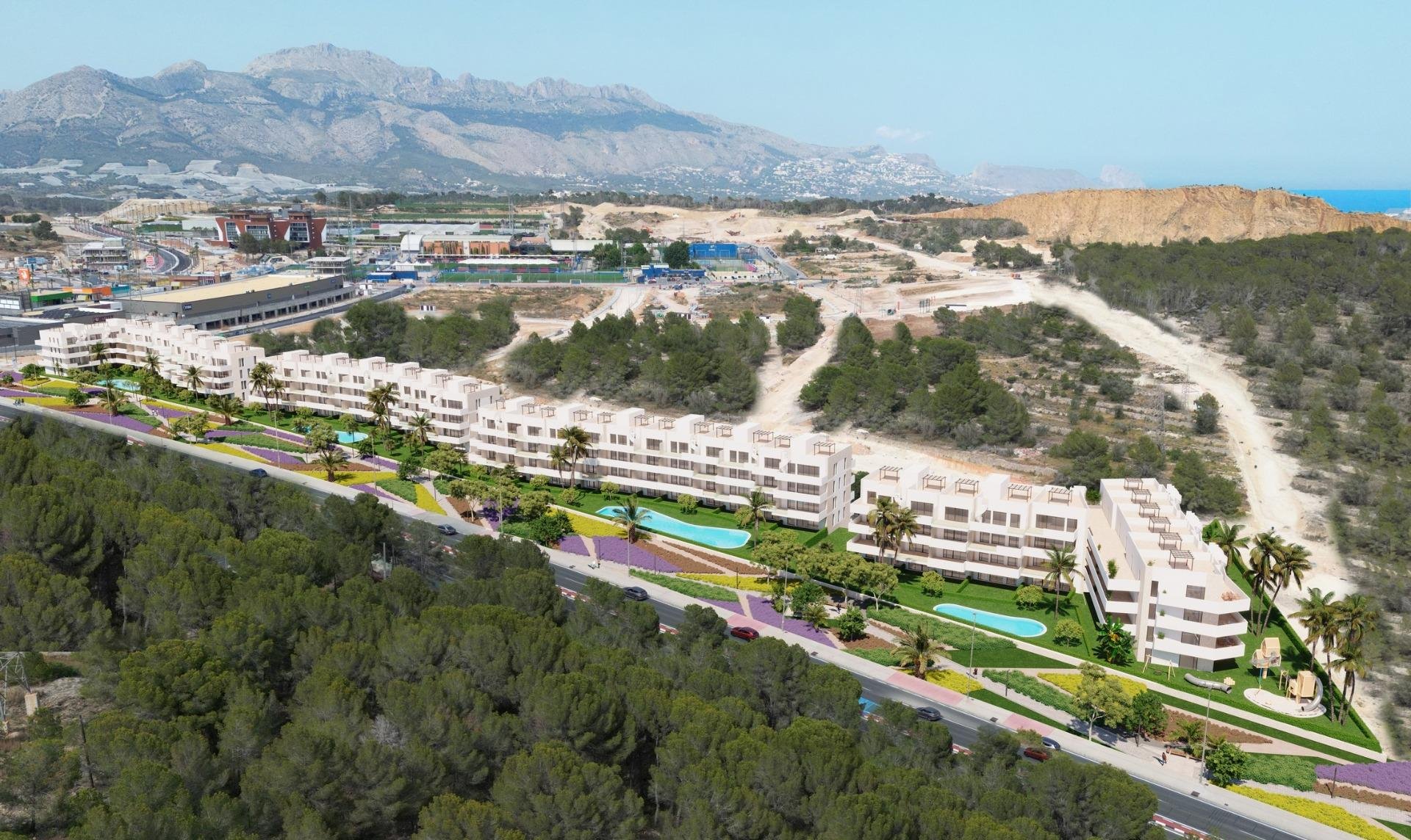 Dzīvoklis La Nucia, Alicante, Spānijā 2 istabas, 89 m2 Nr. 180217