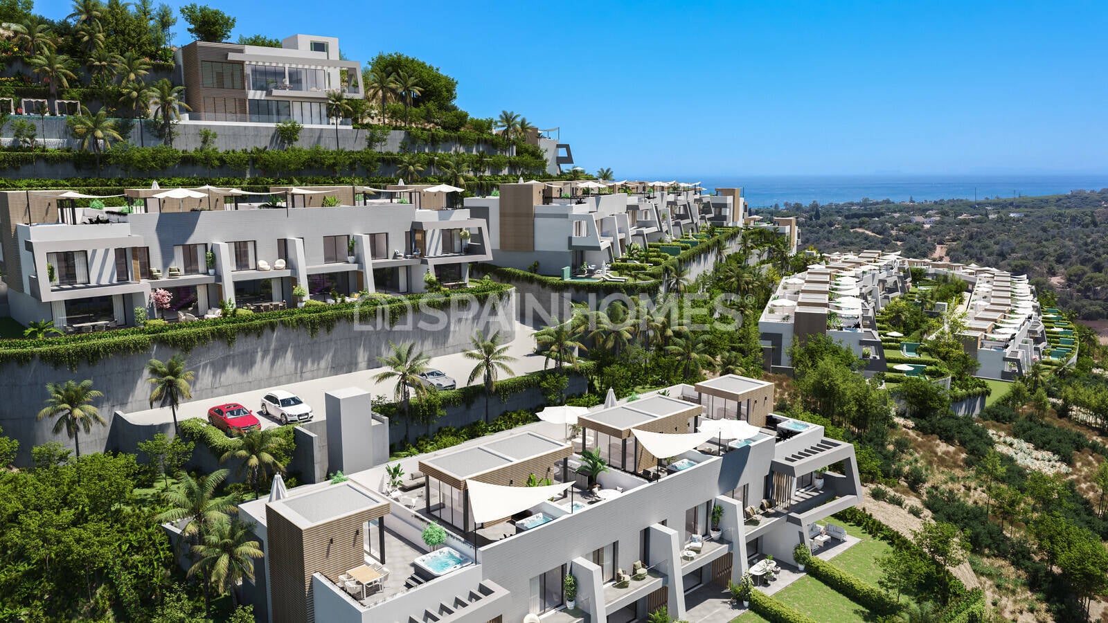 Huvila Marbella, Malaga, Espanja 3 makuuhuonetta, 189 m2 No. 195402