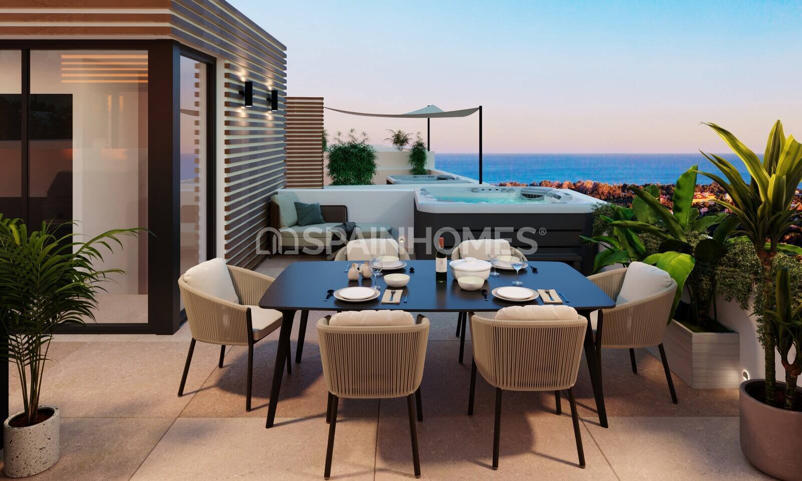 Huvila Marbella, Malaga, Espanja 3 makuuhuonetta, 189 m2 No. 195402