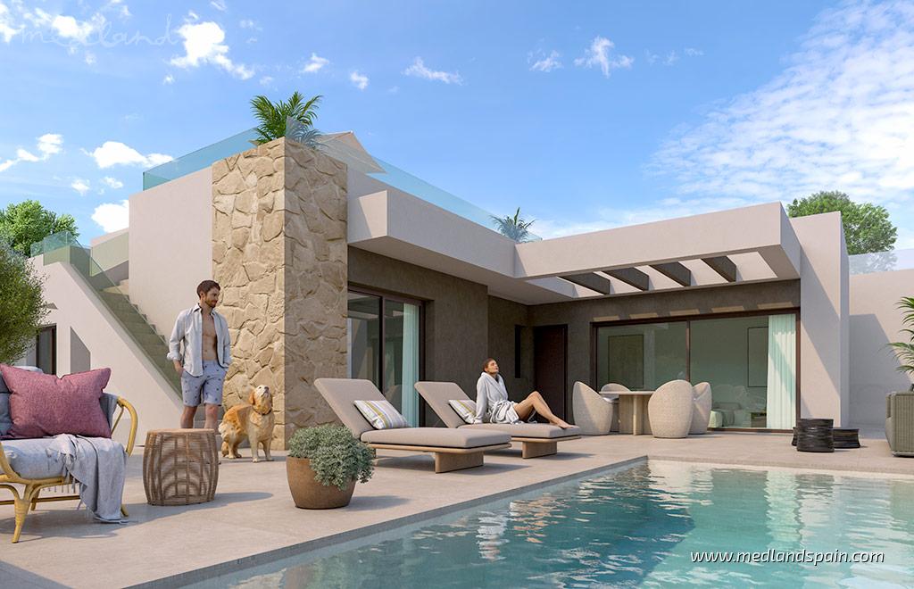 Villa a Benijofar, Alicante, Spagna 3 camere da letto, 218 mq. N° 178076