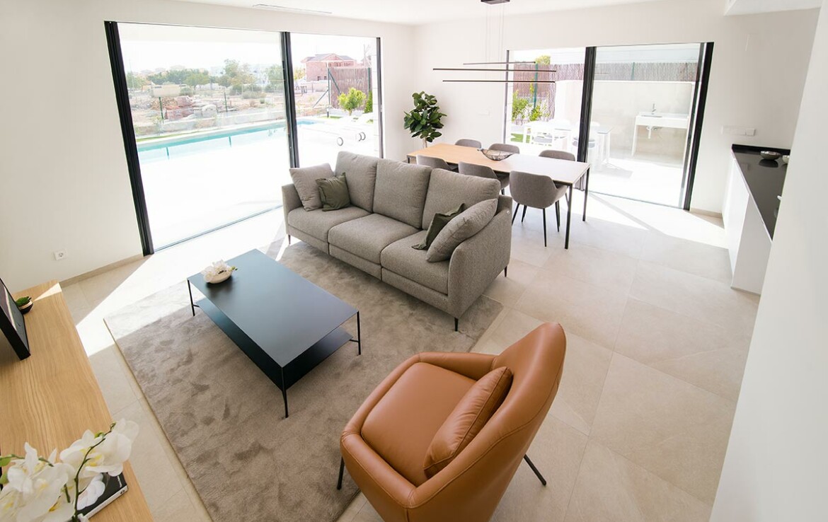 Villa à Los Montesinos, Alicante, Espagne 3 chambres, 100 m2 No. 58121