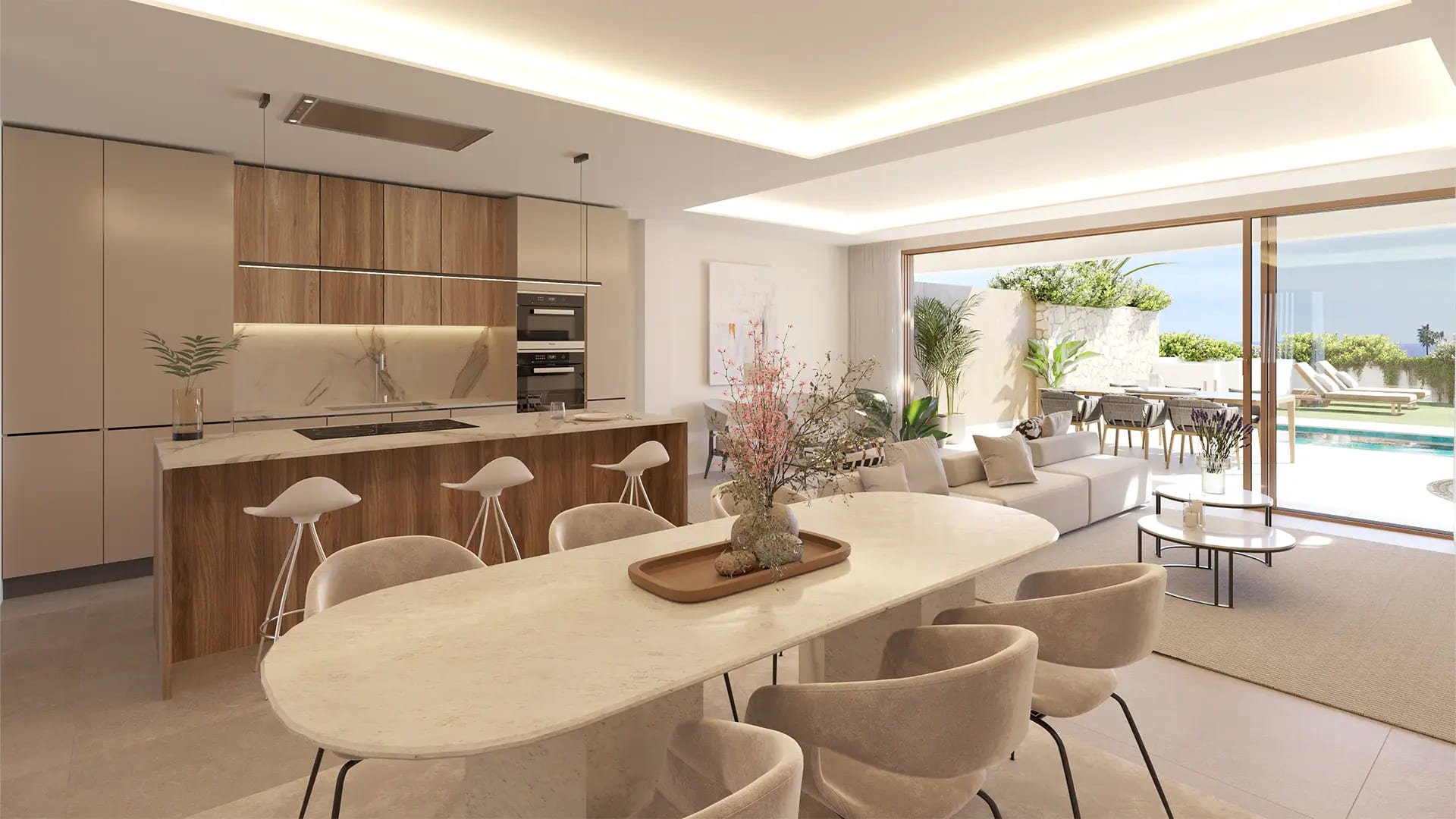 Apartment in Mijas, Malaga, Spain 3 bedrooms, 157 sq.m. No. 135443
