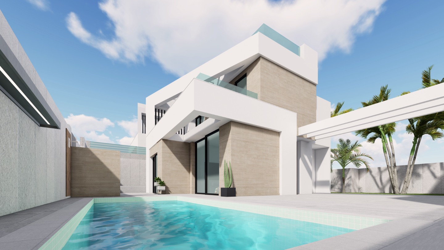Villa in Villamartin, Alicante, Spain 3 bedrooms, 154 sq.m. No. 80851