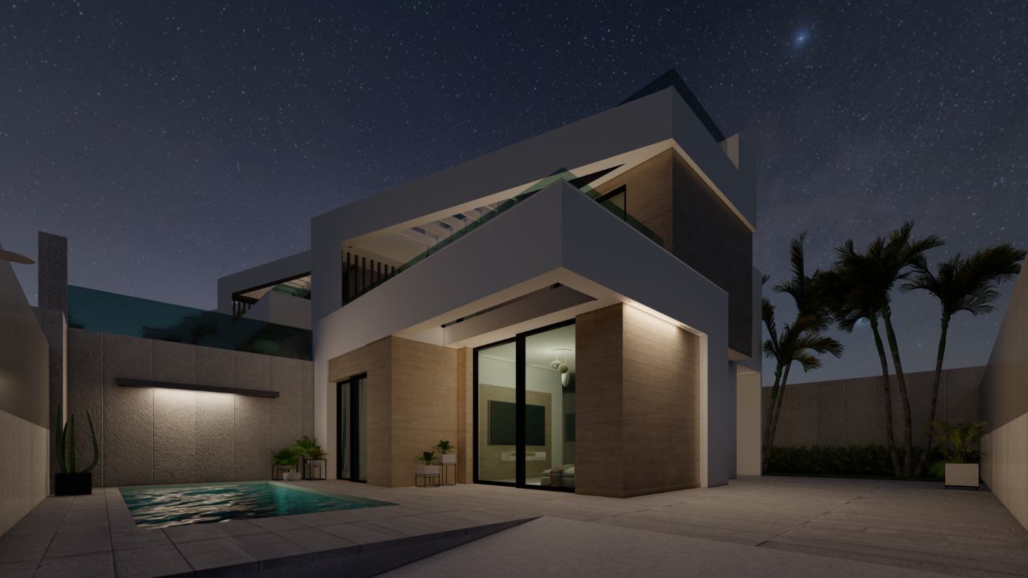 Villa in Villamartin, Alicante, Spain 3 bedrooms, 154 sq.m. No. 80851