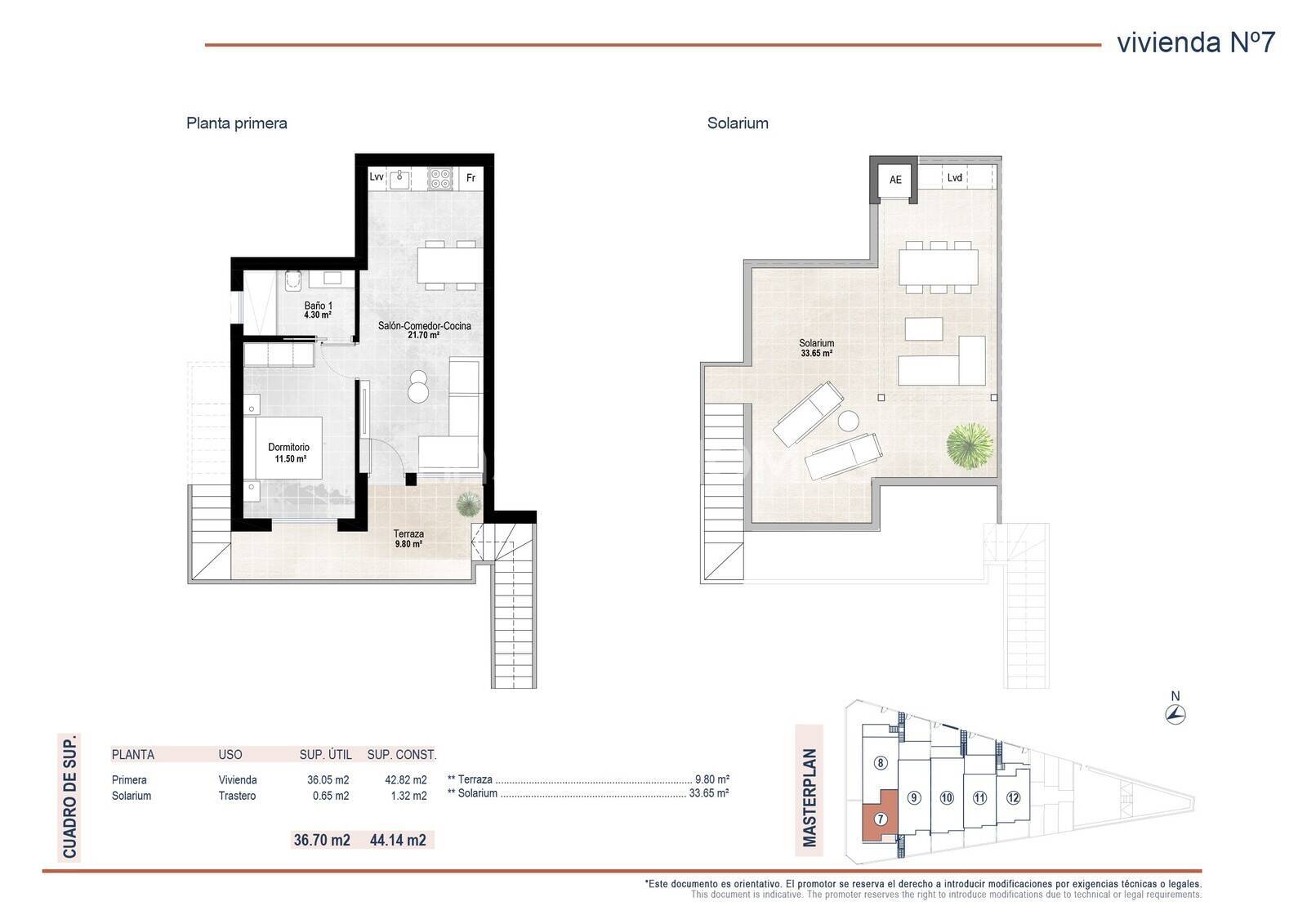 Dzīvoklis San Pedro del Pinatar, Murcia, Spānijā 2 istabas, 92 m2 Nr. 167358