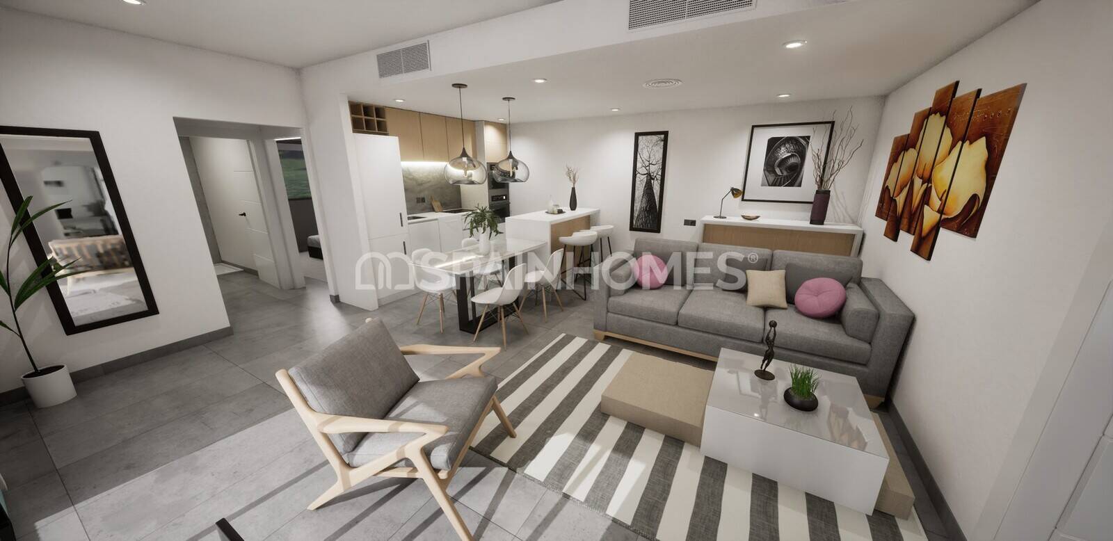 Villa in Torre-Pacheco, Murcia, Spanien 3 Schlafzimmer, 84 m2 Nr. 167355