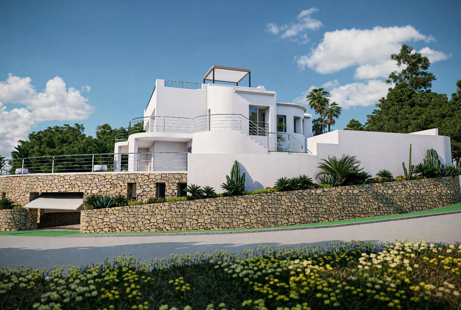 Willa w Zona Altea Hills, Alicante, Hiszpania 4 sypialnie, 270.1 mkw. nr 166011