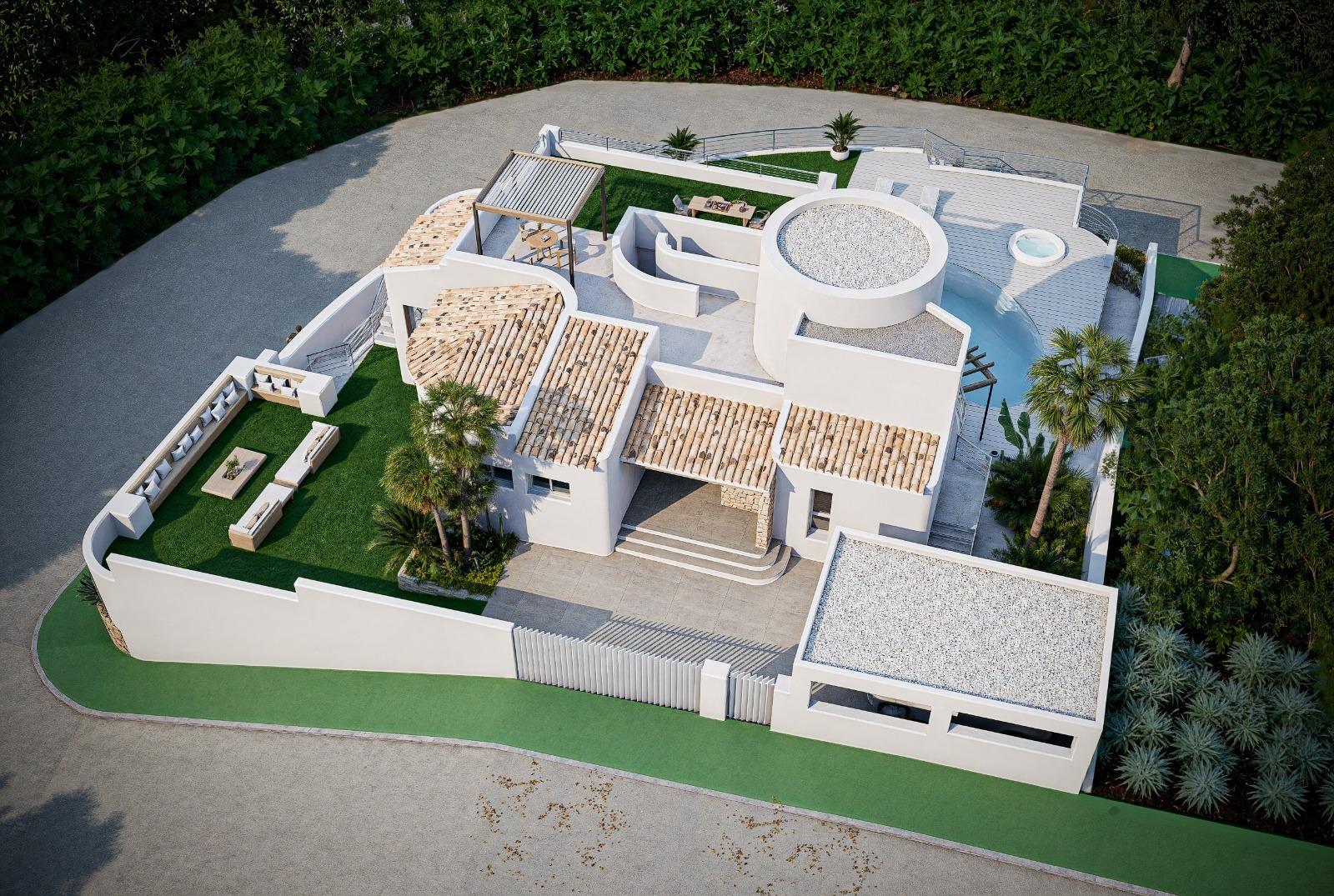 Willa w Zona Altea Hills, Alicante, Hiszpania 4 sypialnie, 270.1 mkw. nr 166011