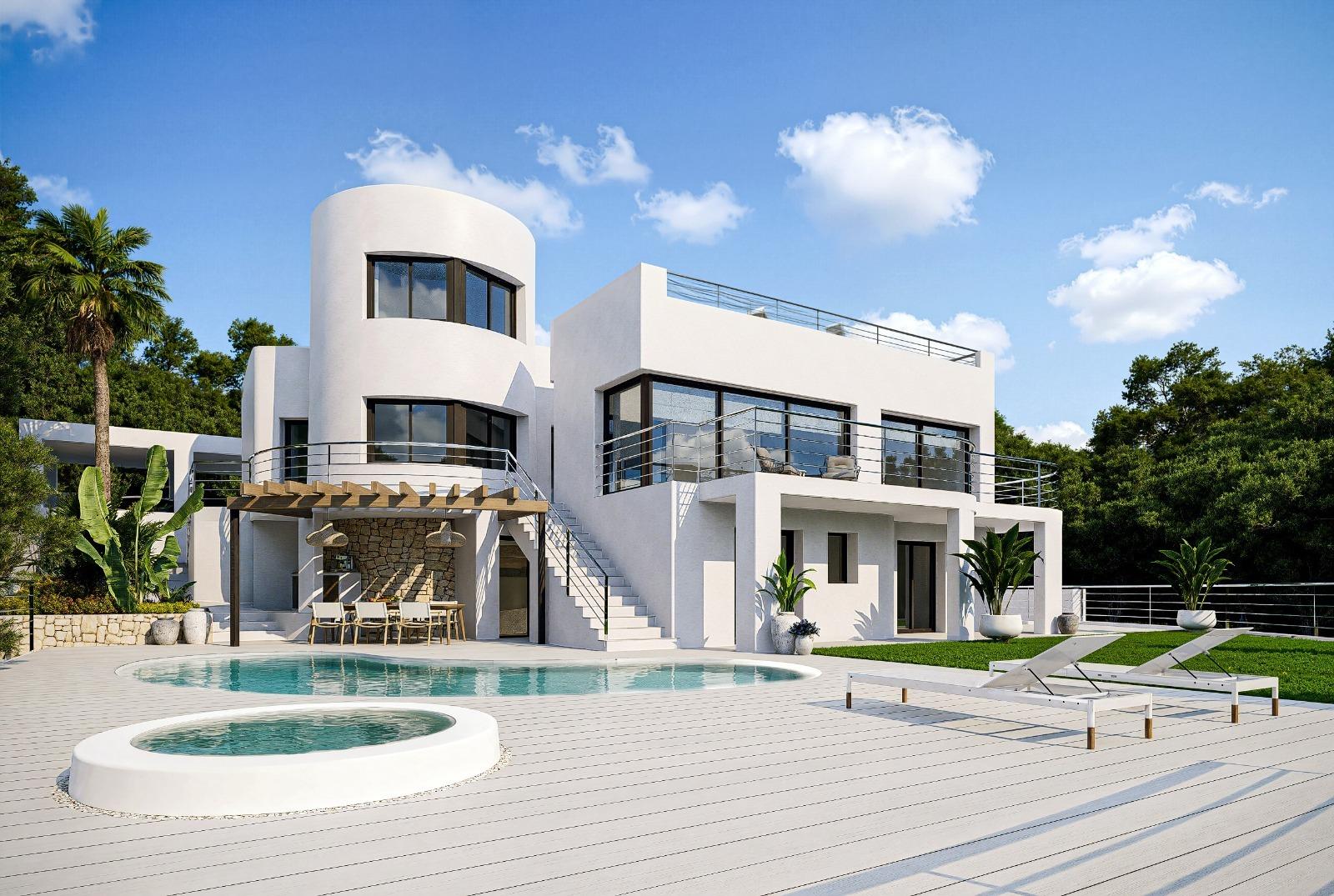 Willa w Zona Altea Hills, Alicante, Hiszpania 4 sypialnie, 270.1 mkw. nr 166011