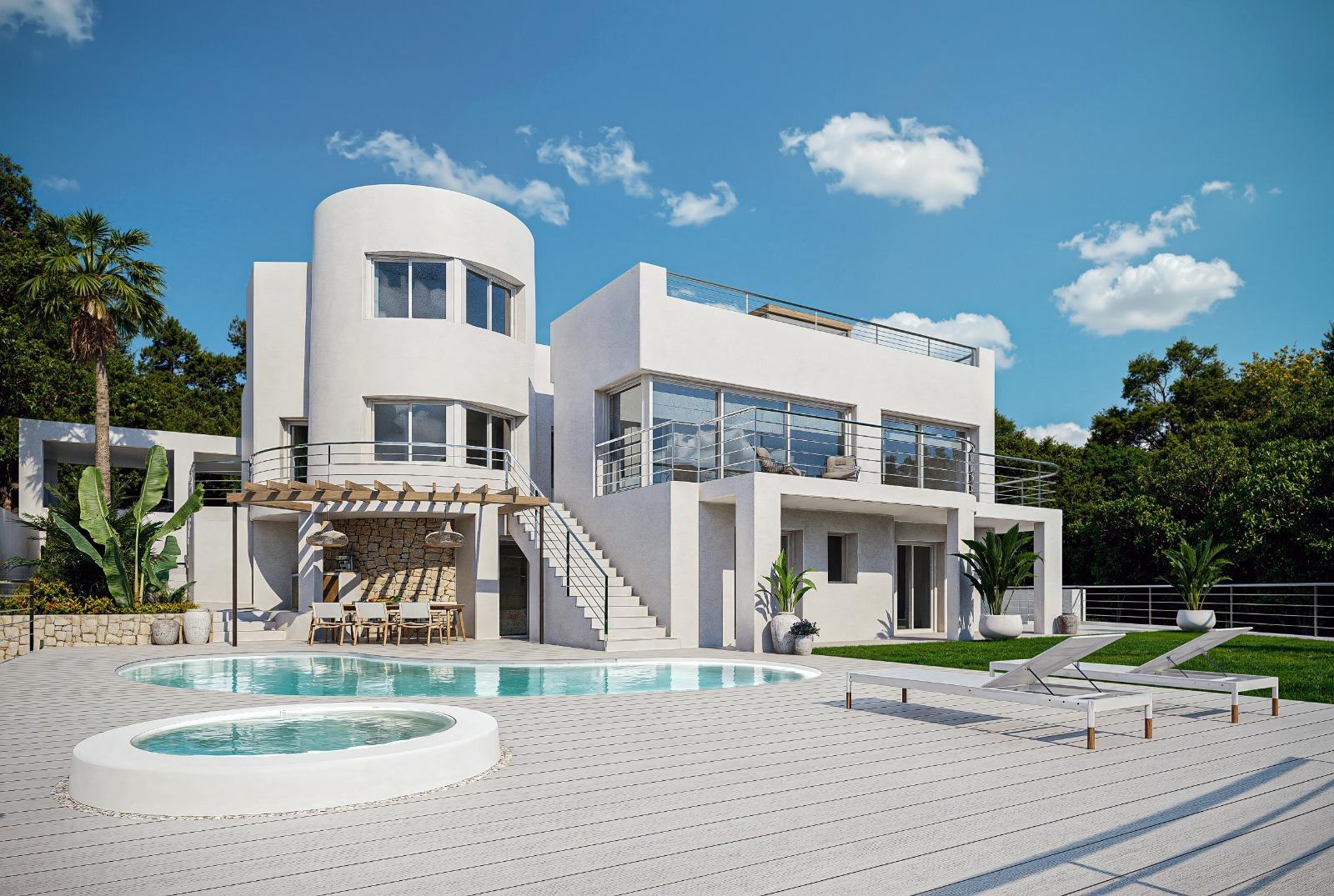 Willa w Zona Altea Hills, Alicante, Hiszpania 4 sypialnie, 270.1 mkw. nr 166011