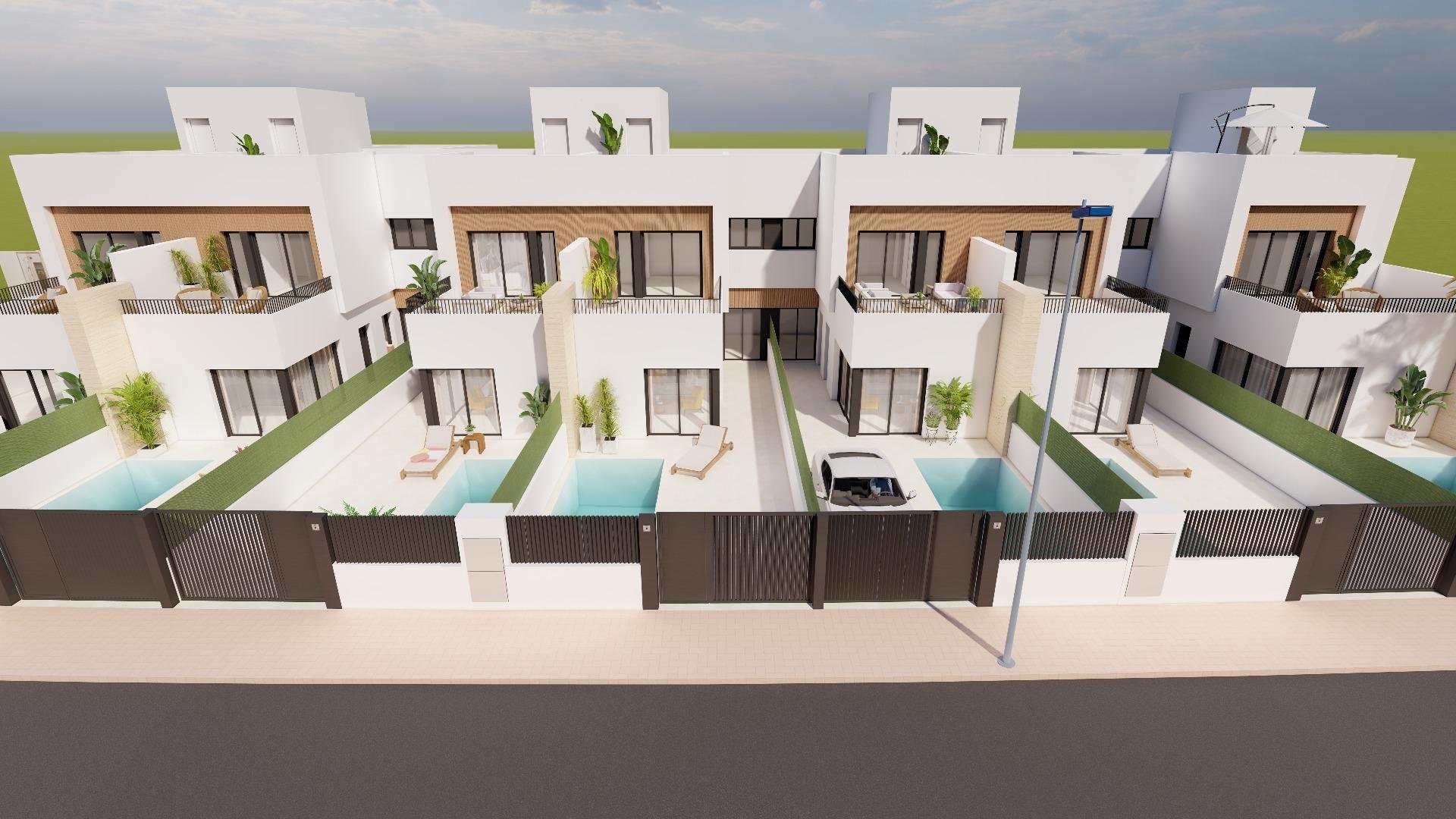 Villa Santiago de la Ribera, Murcia, Spānijā 3 istabas, 113 m2 Nr. 142738