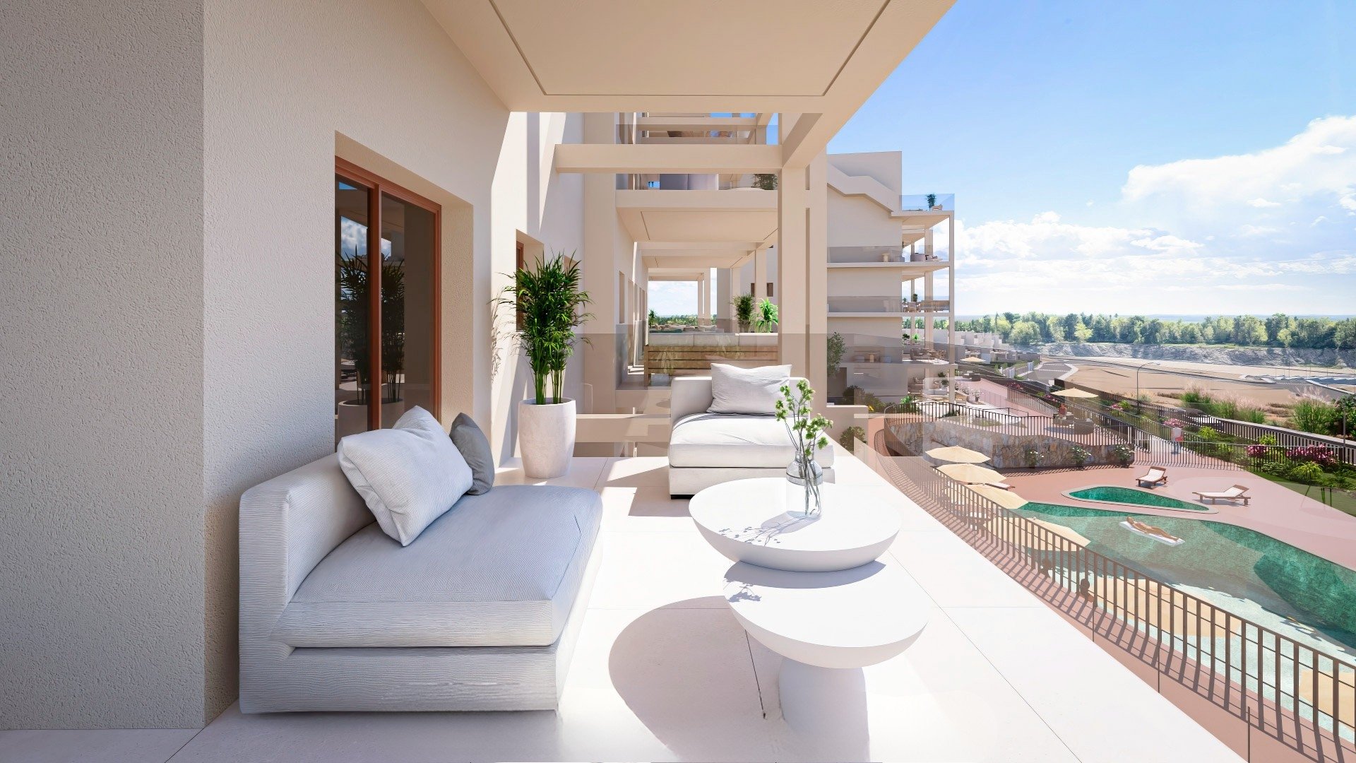 Apartamento en Murcia, España 2 dormitorios, 83 m2 No. 189780