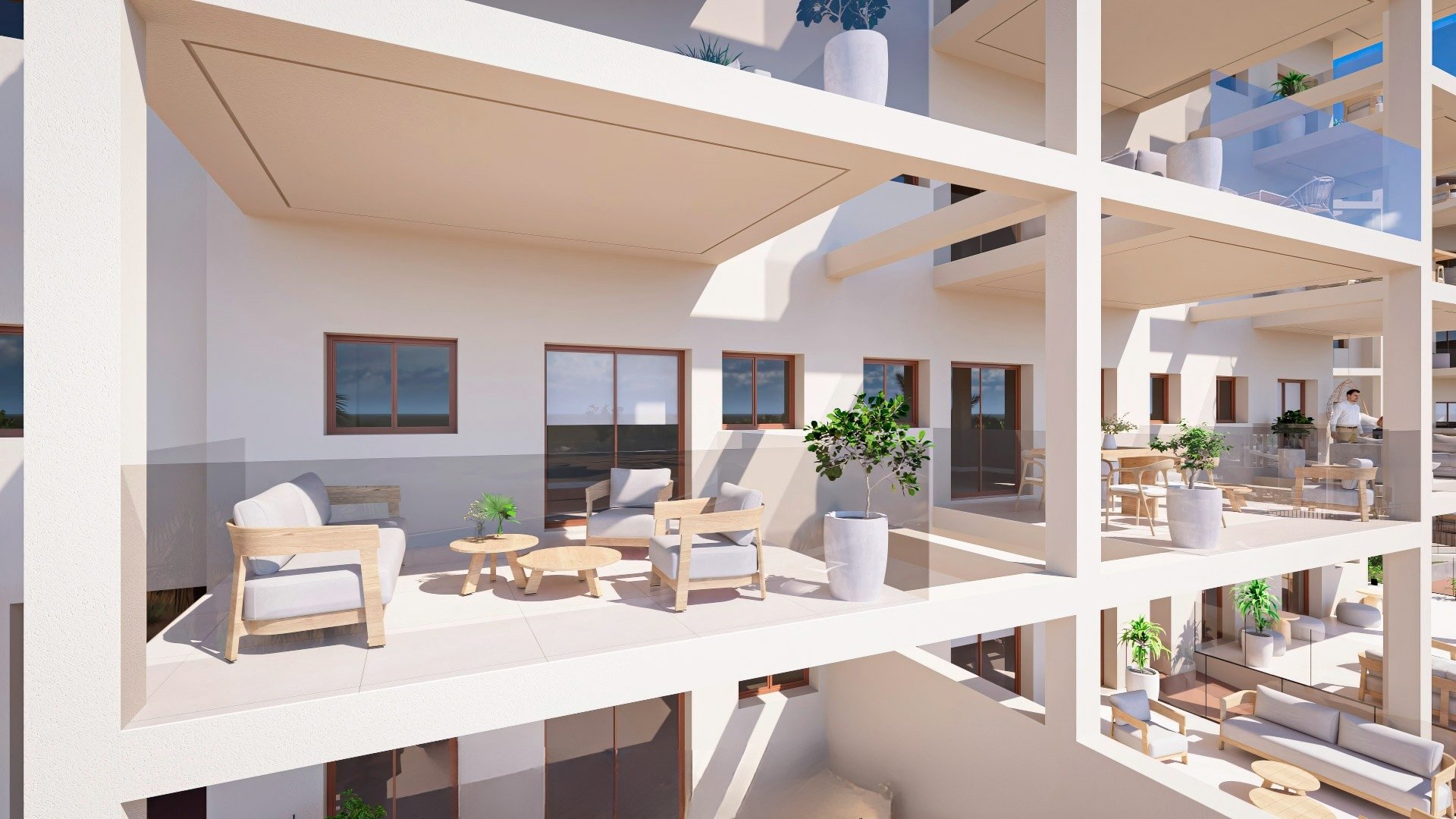 Apartamento en Murcia, España 3 dormitorios, 91 m2 No. 189781