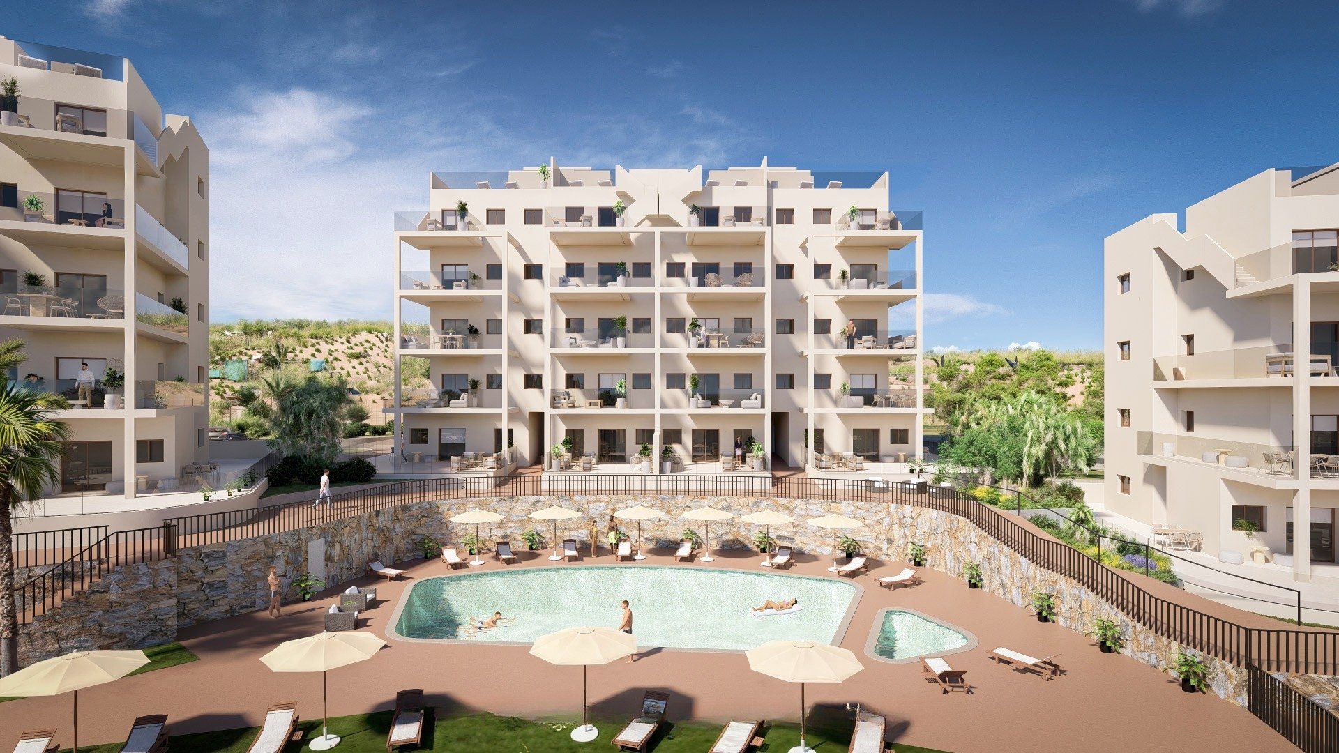 Apartamento en Murcia, España 2 dormitorios, 73 m2 No. 189782