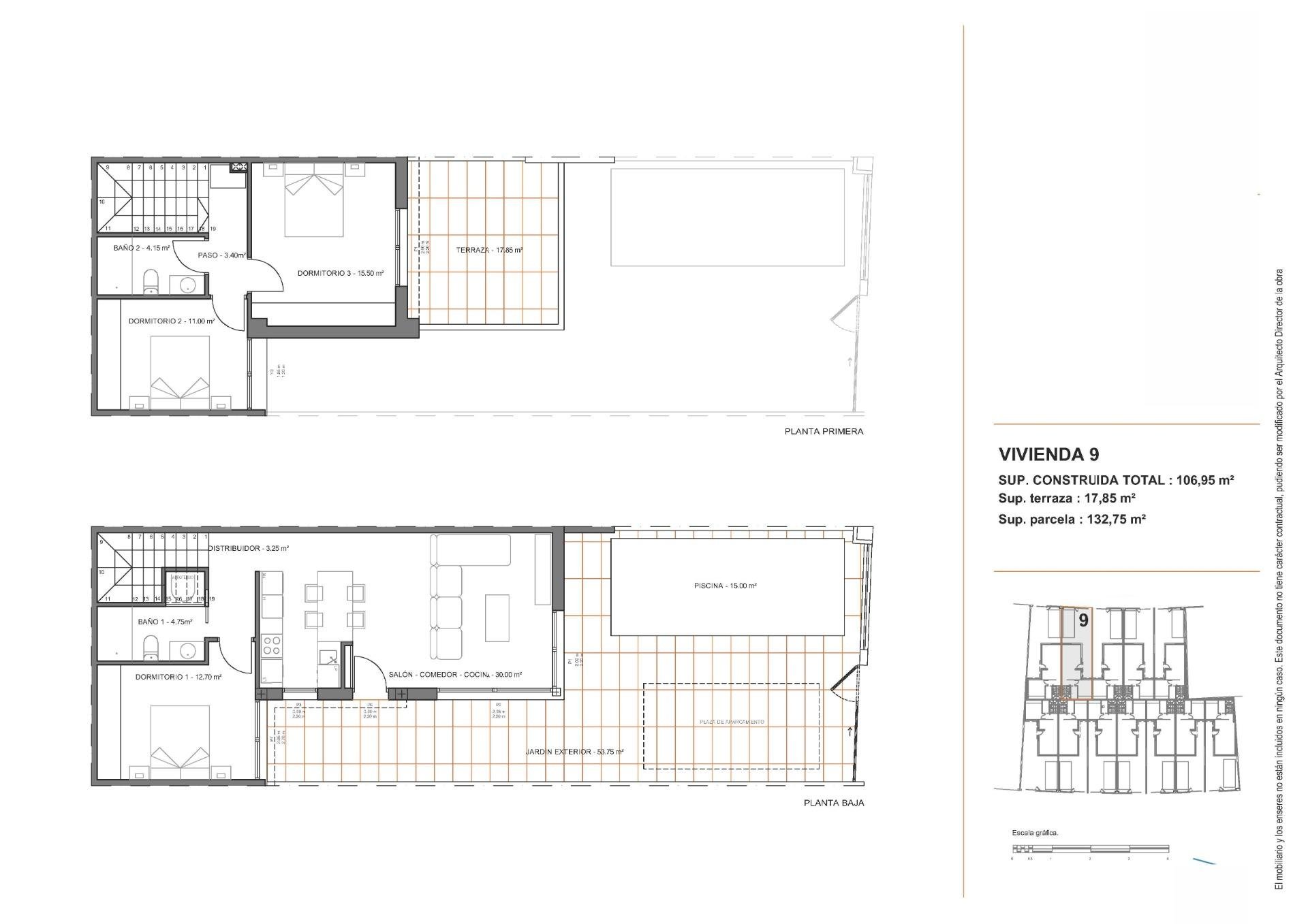 Villa Santiago de la Ribera, Murcia, Spānijā 3 istabas, 104 m2 Nr. 151722