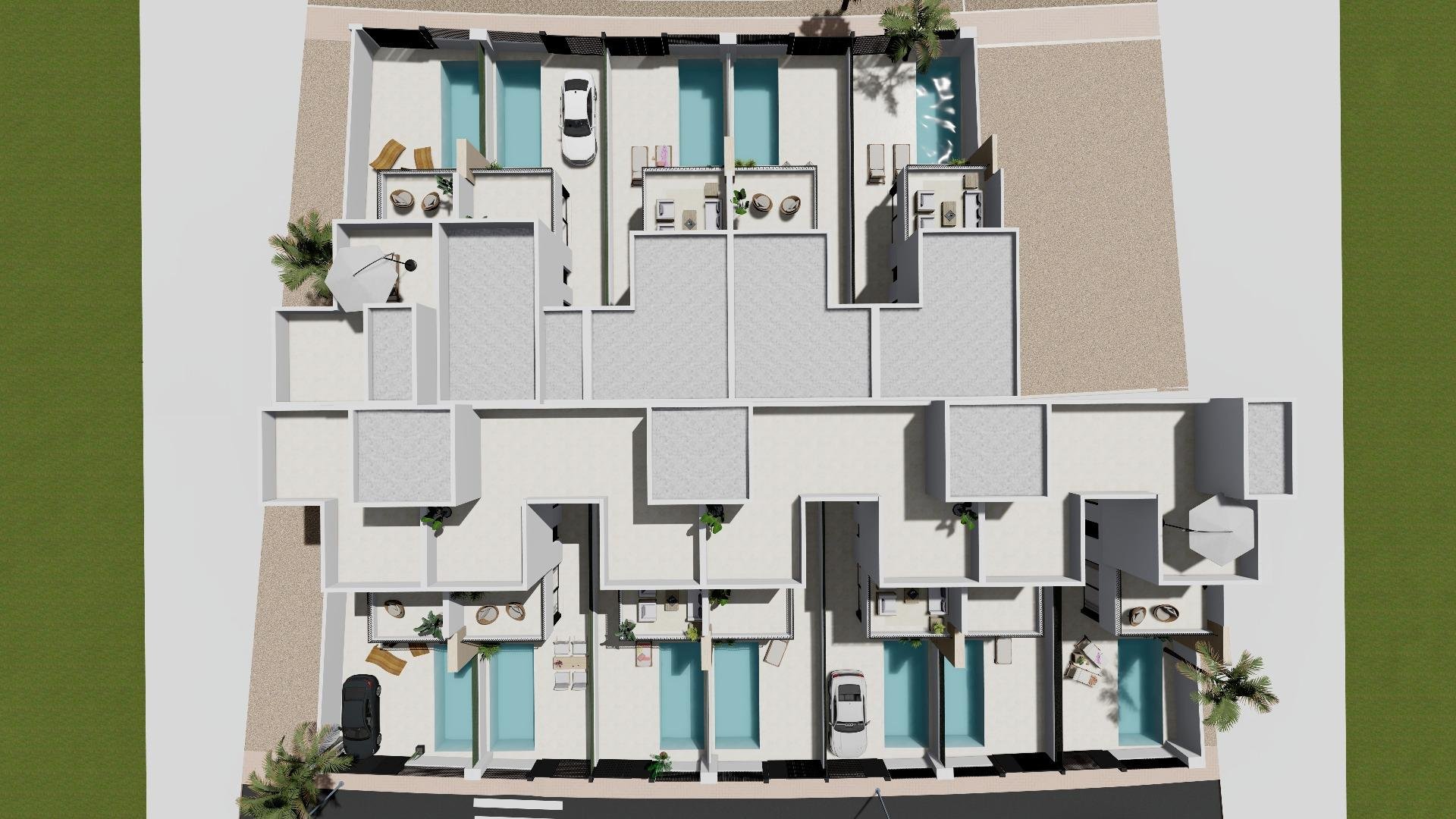Villa Santiago de la Ribera, Murcia, Spānijā 3 istabas, 104 m2 Nr. 151722