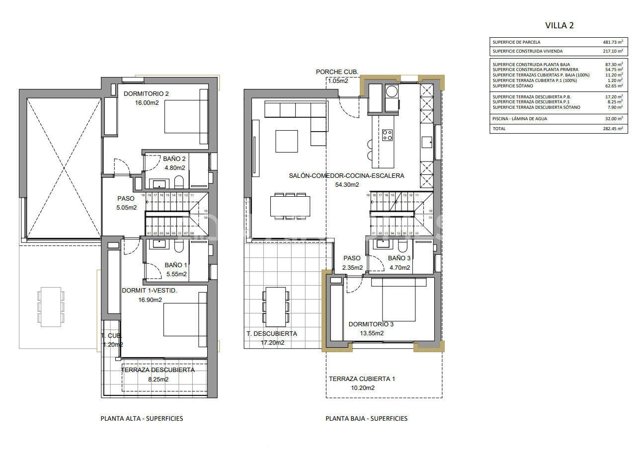 Huvila Finestrat, Alicante, Espanja 3 makuuhuonetta, 150 m2 No. 64646