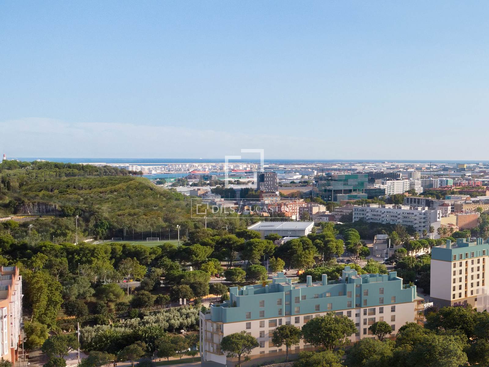 Kattohuoneisto Barcelona, Espanja 3 makuuhuonetta, 97 m2 No. 195613
