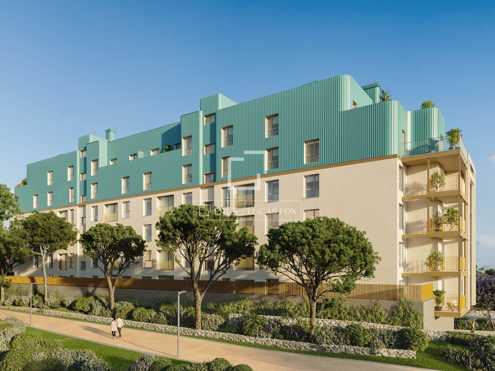 Kattohuoneisto Barcelona, Espanja 3 makuuhuonetta, 97 m2 No. 195613