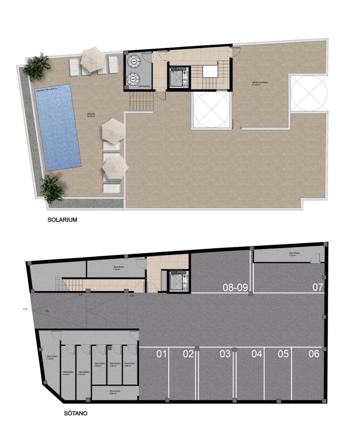 Apartamento en Elche, Alicante, España 2 dormitorios, 84.7 m2 No. 181643