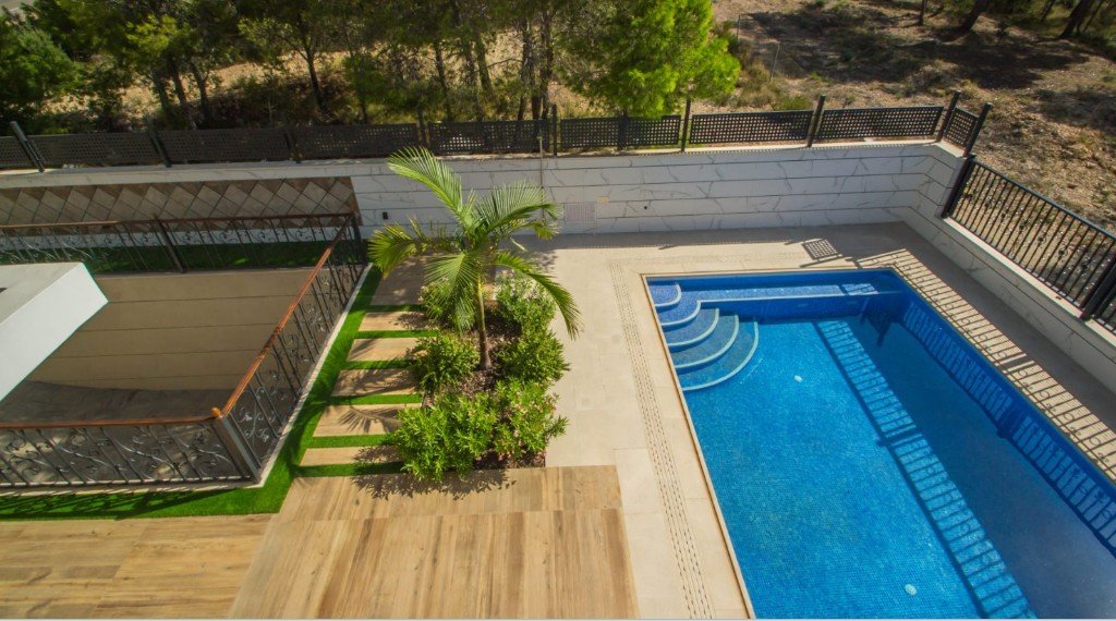 Villa i Finestrat, Alicante, Spanien 4 sovrum, 380 kvm. Nr. 145199