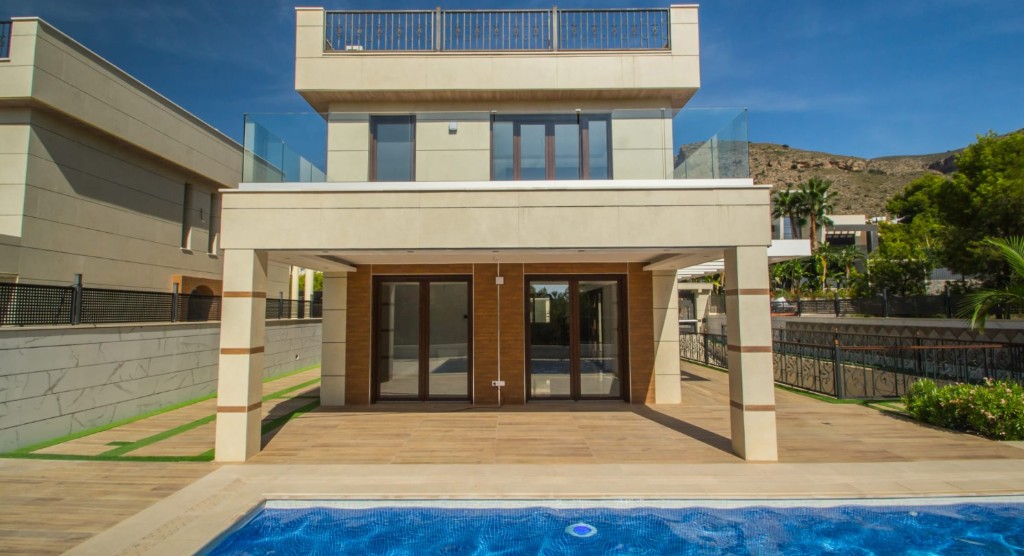 Villa i Finestrat, Alicante, Spanien 4 sovrum, 380 kvm. Nr. 145199