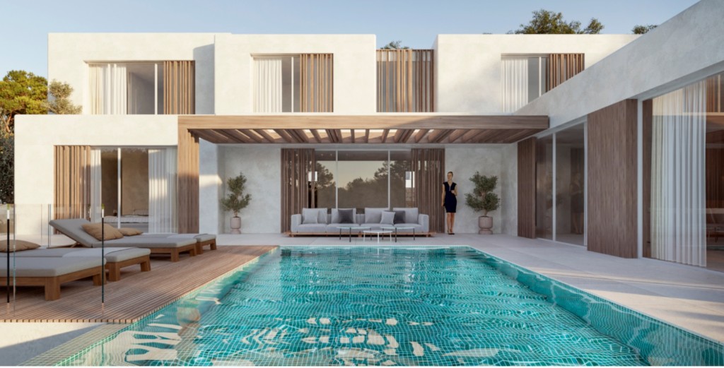 Villa in Moraira, Alicante, Spain 5 bedrooms, 406 sq.m. No. 145193