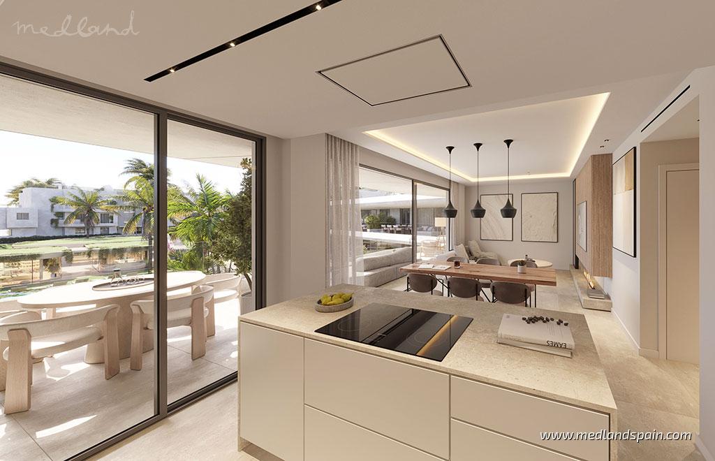 Wohnung in Estepona, Malaga, Spanien 3 Schlafzimmer, 156 m2 Nr. 179354