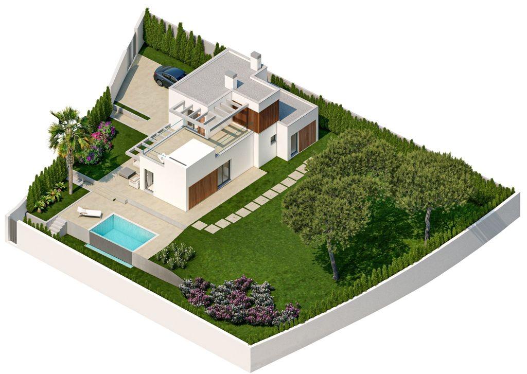 Villa Finestrat, Alicante, Spānijā 3 istabas, 270 m2 Nr. 165223
