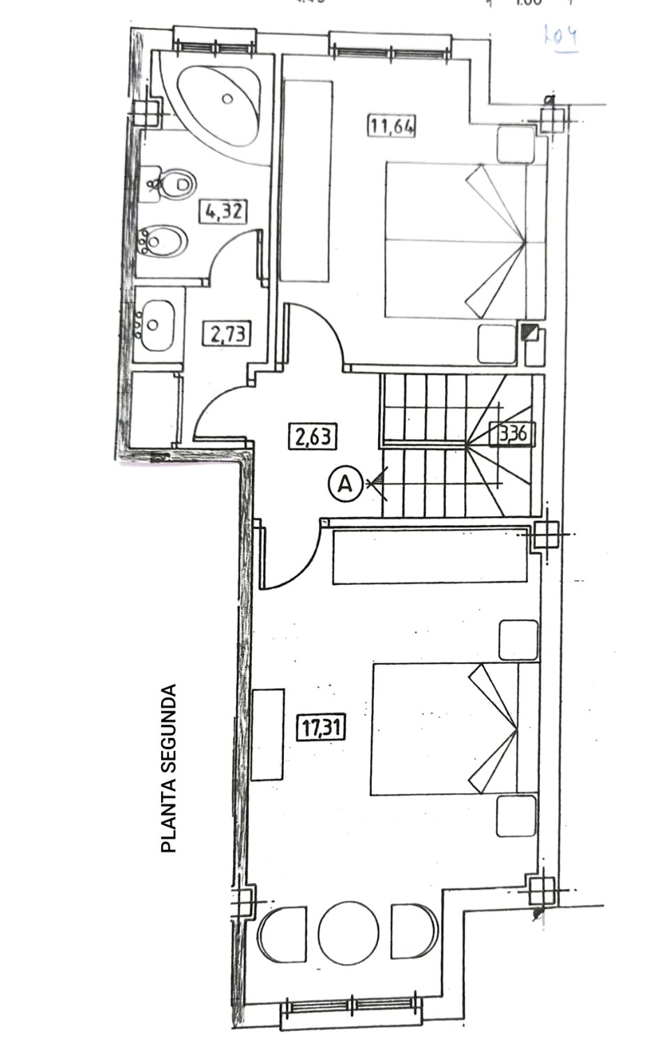 Duplex in Leon, Spain 1 bedroom, 144 sq.m. No. 153103