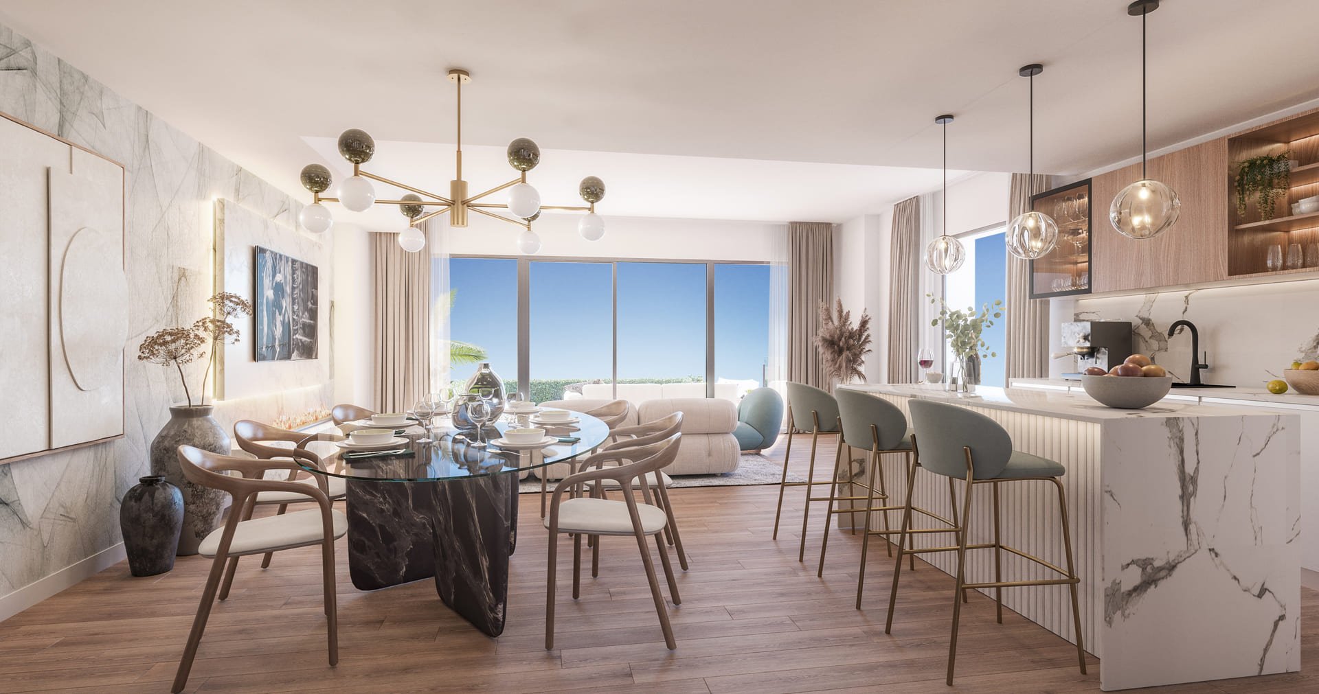 Villa en Mijas, Málaga, España 3 dormitorios, 257 m2 No. 154528