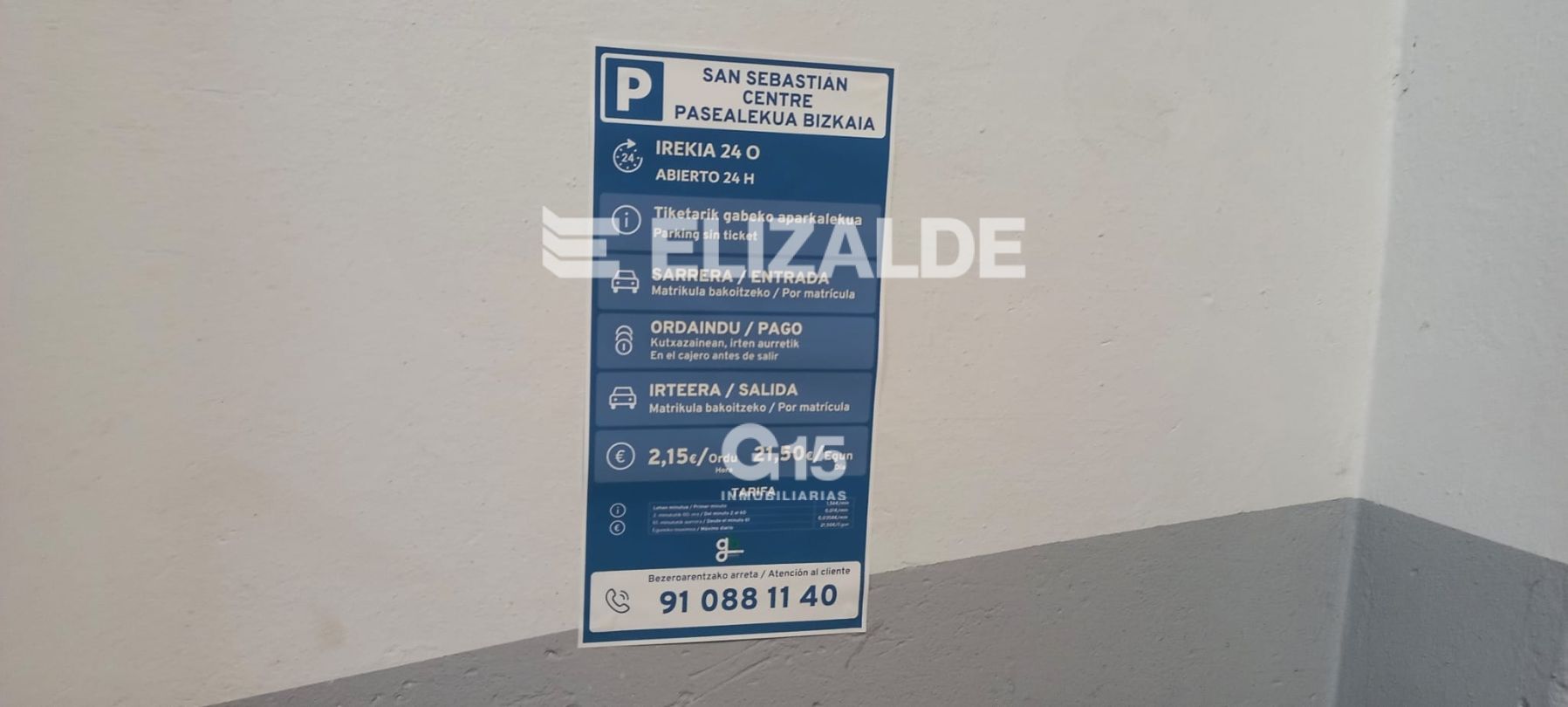 Garaż w Donostia-San Sebastian, Gipuzkoa, Hiszpania 400 mkw. nr 147654