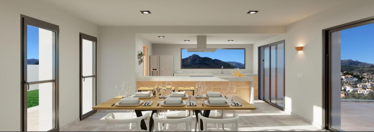 Villa in Alcalali, Alicante, Spanien 3 Schlafzimmer, 123 m2 Nr. 78843