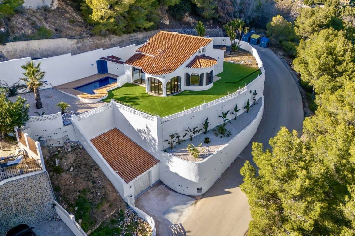 Villa in Calpe, Alicante, Spain 3 bedrooms, 136 sq.m. No. 186954