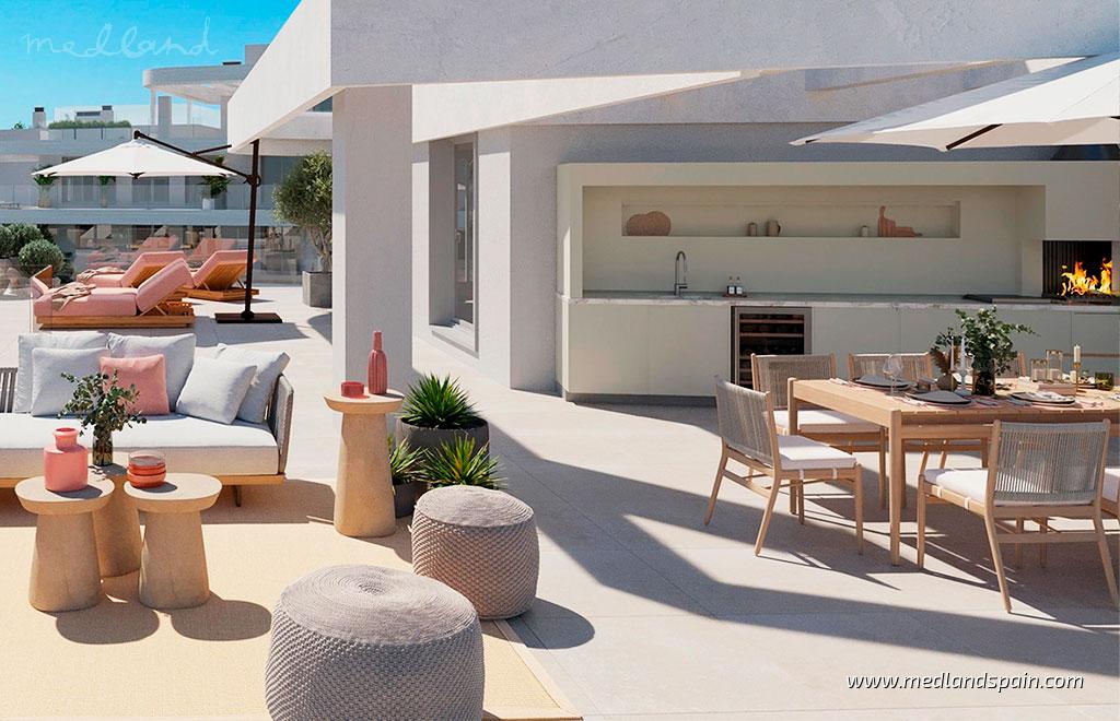 Apartament w Estepona, Malaga, Hiszpania 2 sypialnie, 105 mkw. nr 144481