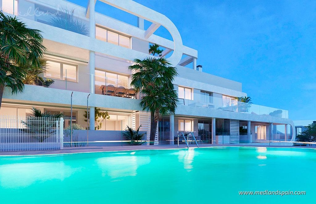 Apartament w Estepona, Malaga, Hiszpania 2 sypialnie, 105 mkw. nr 144481