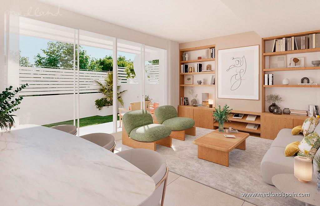 Apartament w Estepona, Malaga, Hiszpania 2 sypialnie, 105 mkw. nr 144481