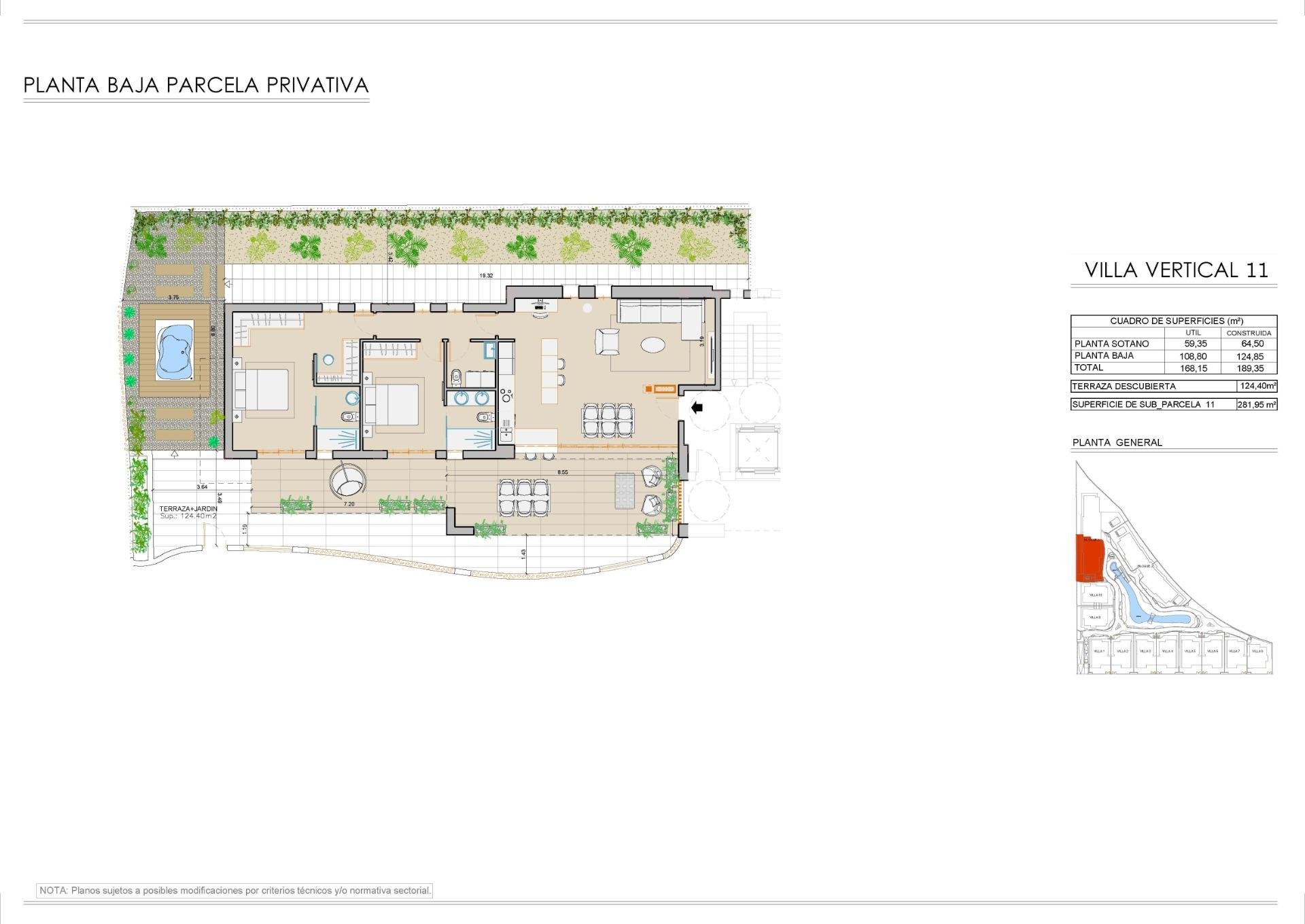 Bungalow in San Juan De Los Terreros, Almeria, Spanien 2 Schlafzimmer, 189 m2 Nr. 137589
